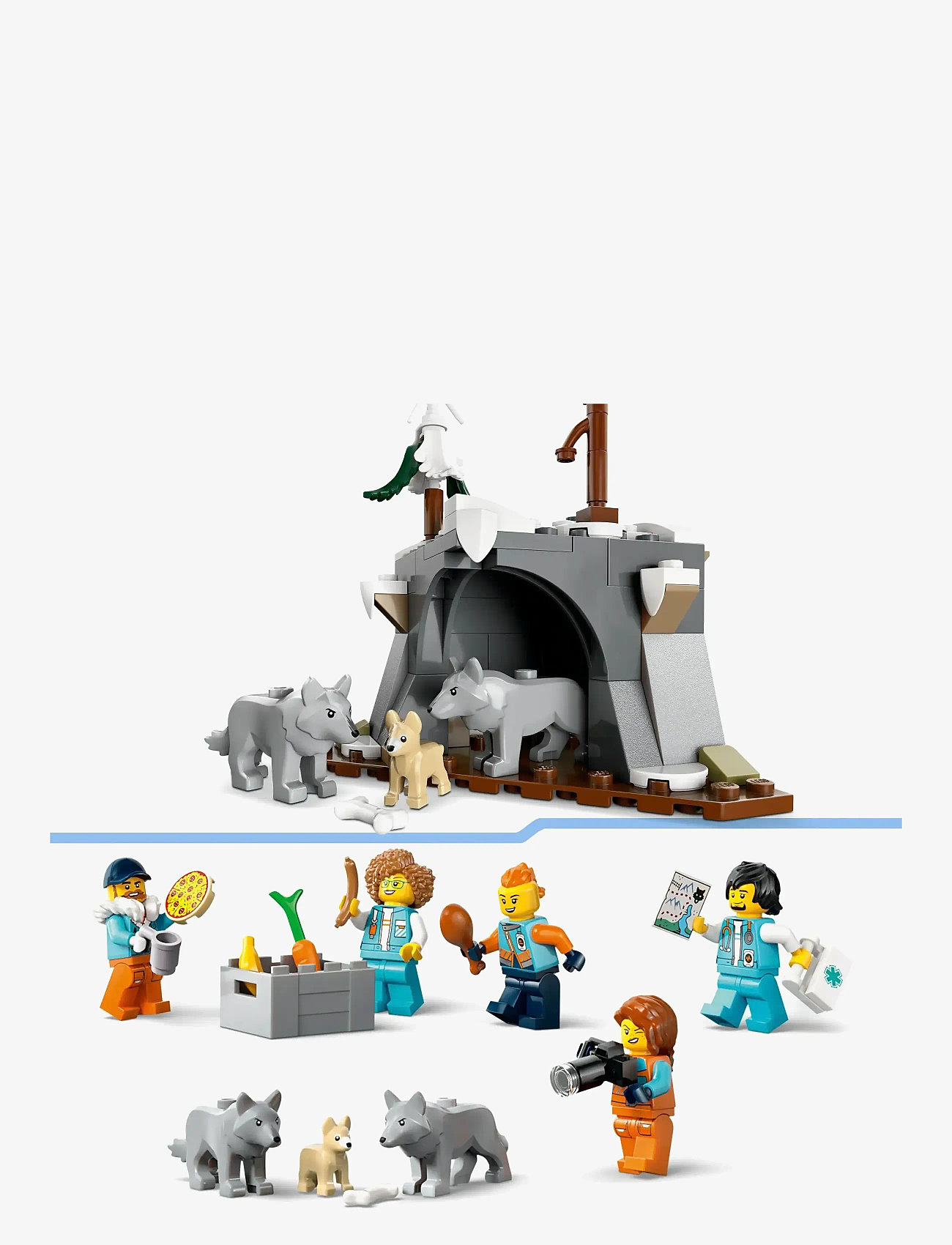 LEGO - City Arctic Explorer Science Lab Truck Toy Building Set 60471 - lego city - multi - 4