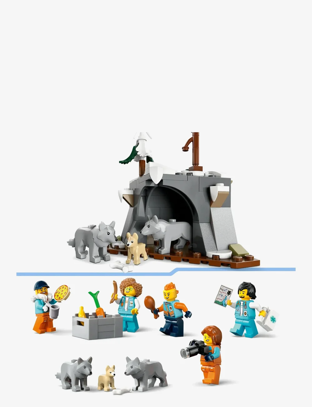 LEGO - City Arctic Explorer Science Lab Truck Toy Building Set 60471 - lego city - multi - 4