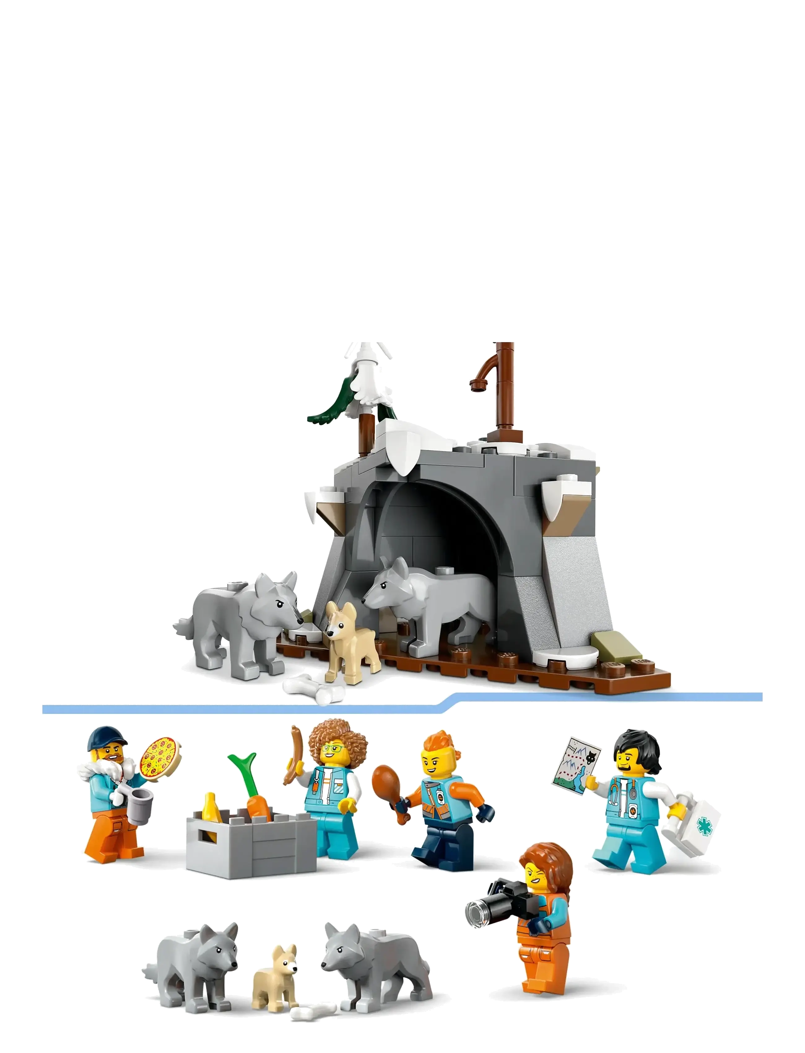 LEGO - City Arctic Explorer Science Lab Truck Toy Building Set 60471 - lego city - multi - 4