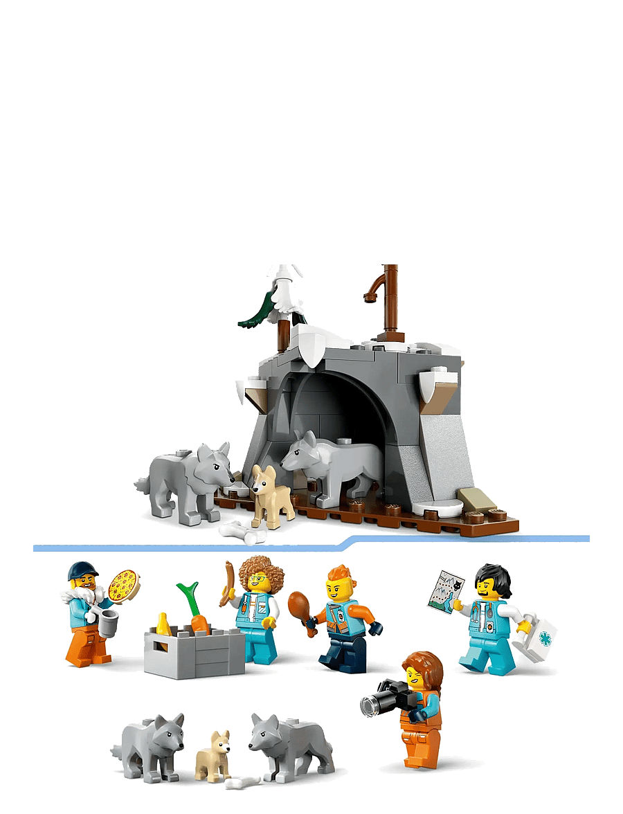 LEGO - City Arctic Explorer Science Lab Truck Toy Building Set 60471 - lego city - multi - 4