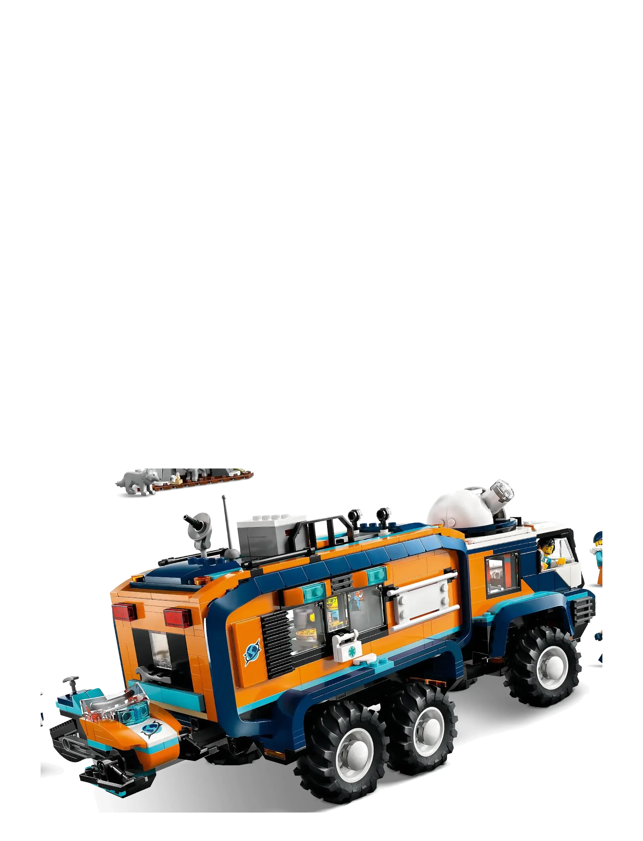 LEGO - City Arctic Explorer Science Lab Truck Toy Building Set 60471 - lego city - multi - 5