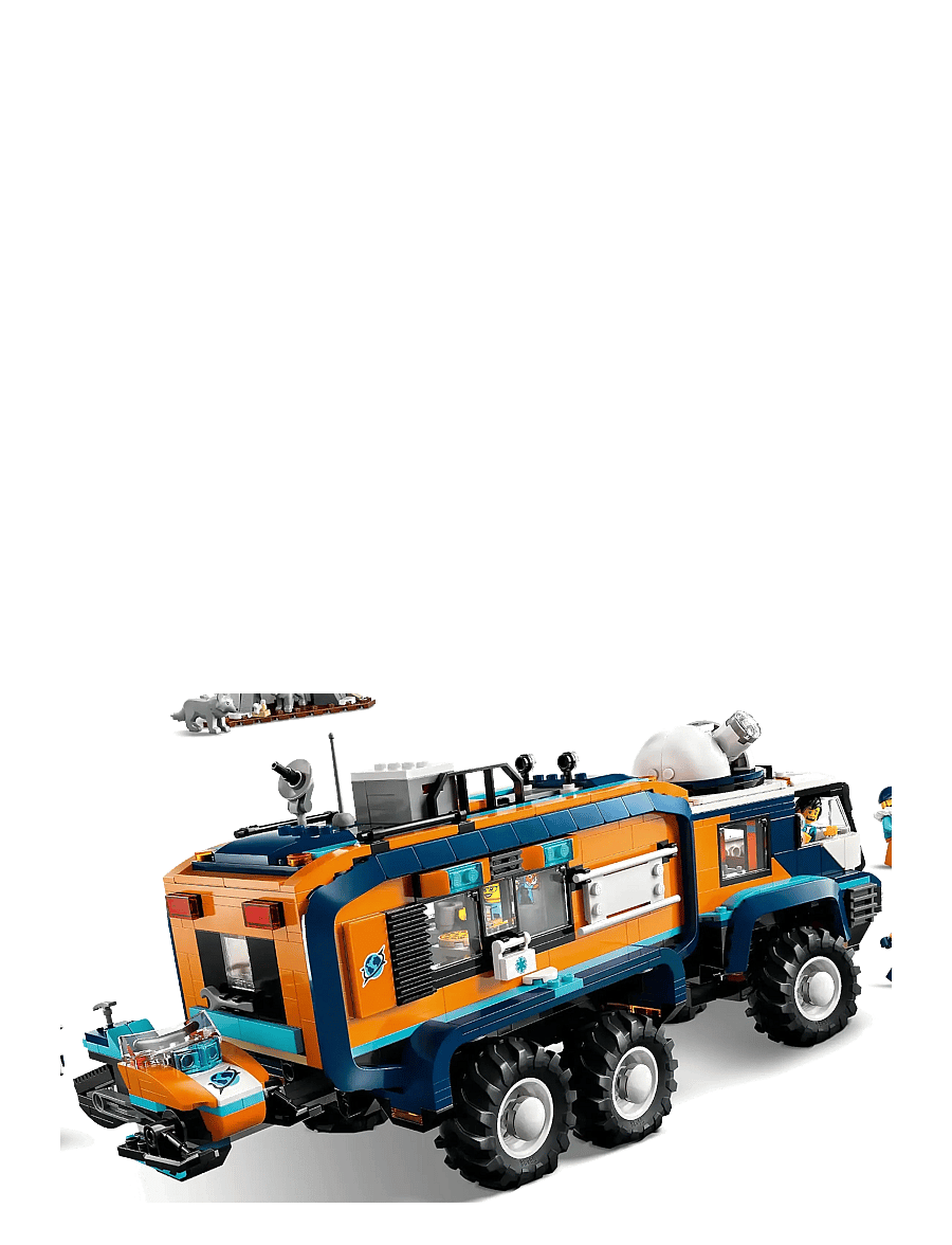LEGO - City Arctic Explorer Science Lab Truck Toy Building Set 60471 - lego city - multi - 5