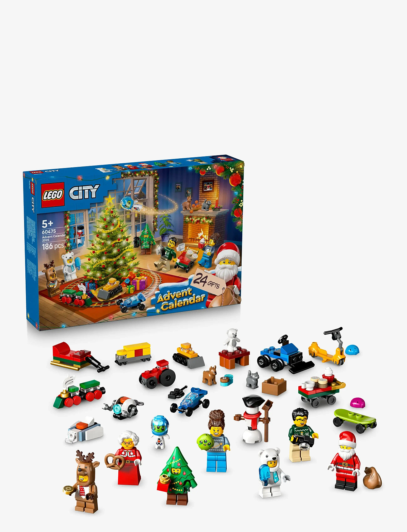 LEGO - City Advent Calendar 2025, Christmas Gift for Ages 5 and over 60475 - multi - 0