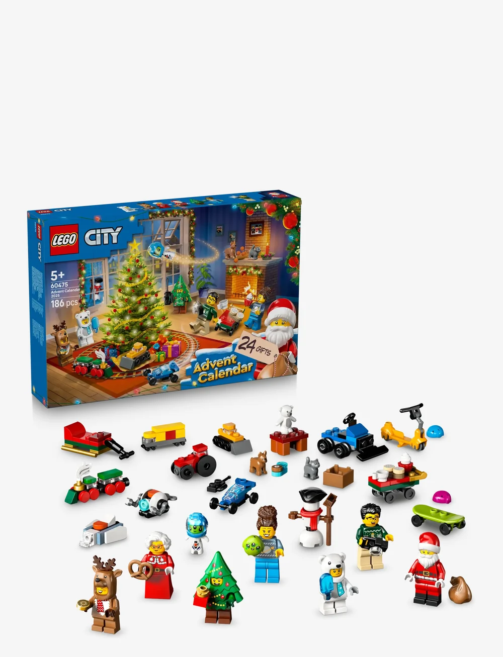 LEGO - City Advent Calendar 2025, Christmas Gift for Ages 5 and over 60475 - lego city - multi - 0