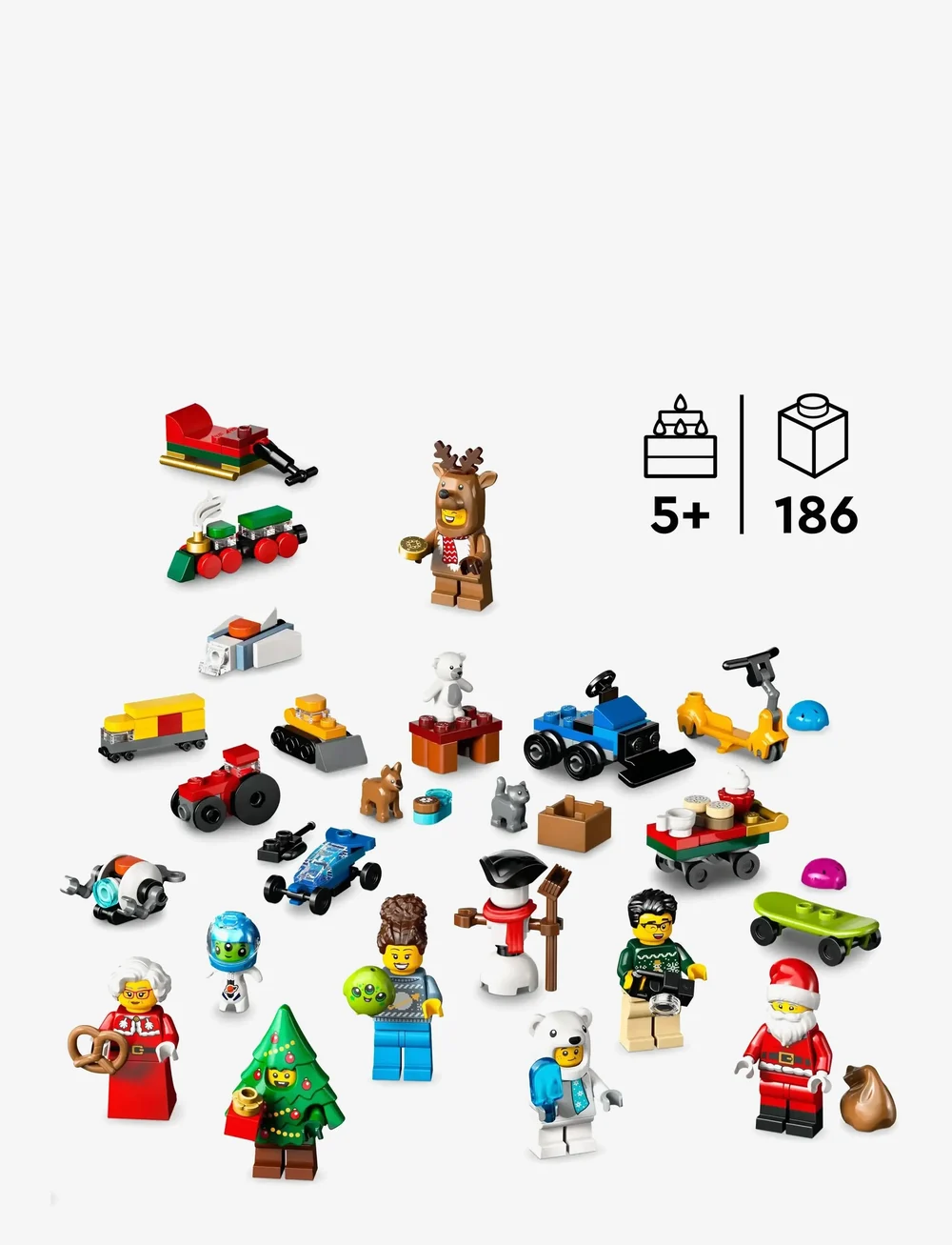 LEGO - City Advent Calendar 2025, Christmas Gift for Ages 5 and over 60475 - lego city - multi - 1