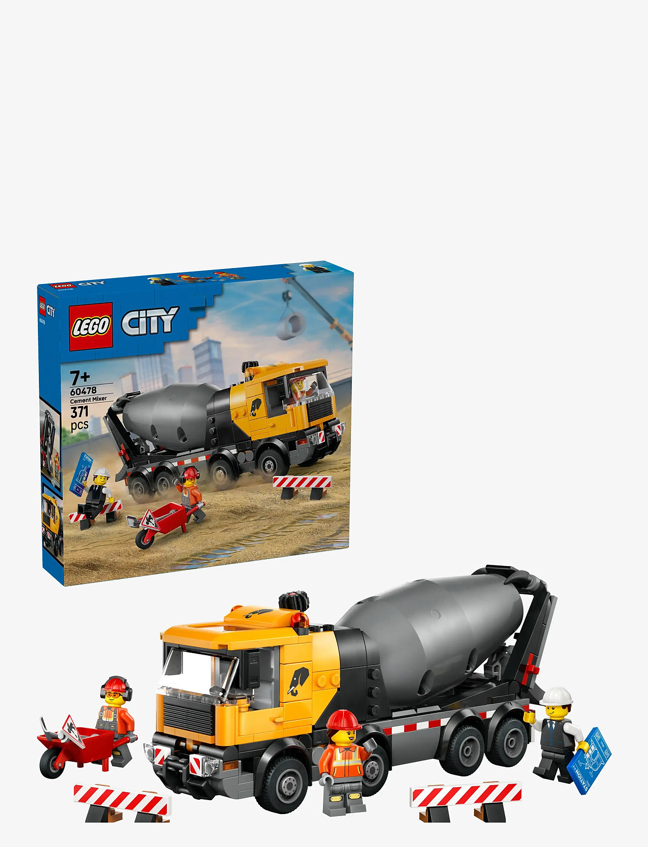 LEGO - Cementblander 60478 - lego city - multi - 0