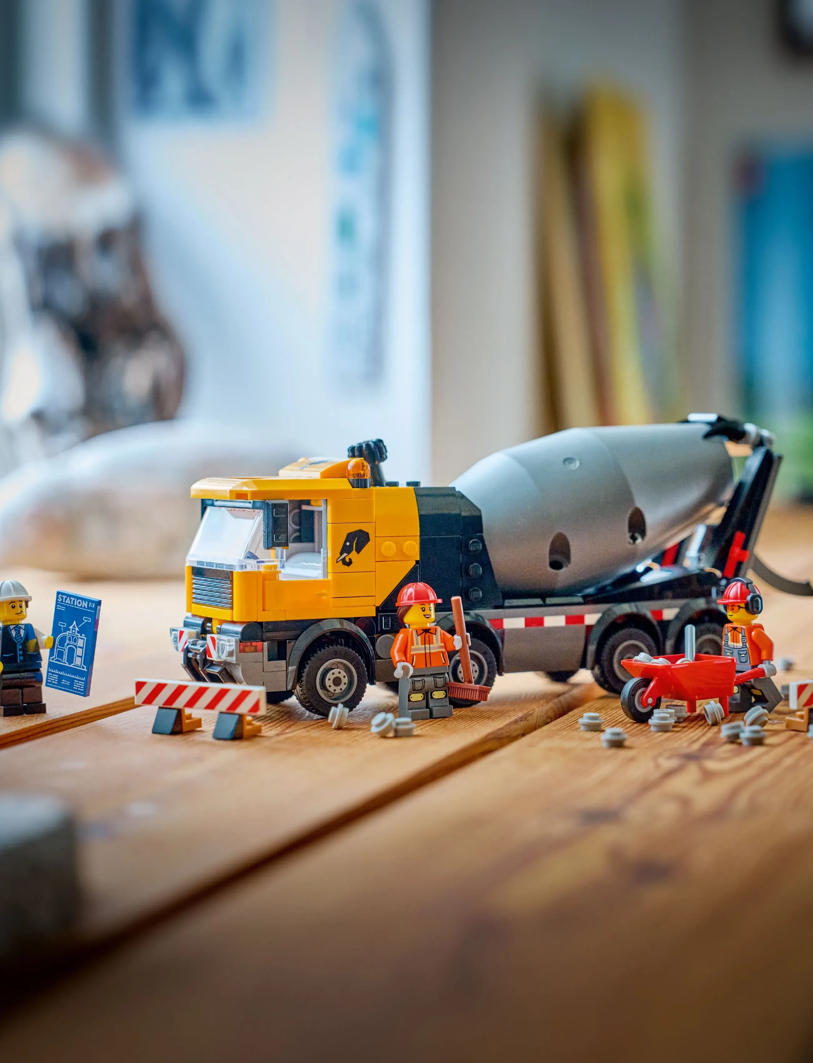 LEGO Cementblander 60478, One Size, Yellow, Lego Legetøj > Lego city, Børn