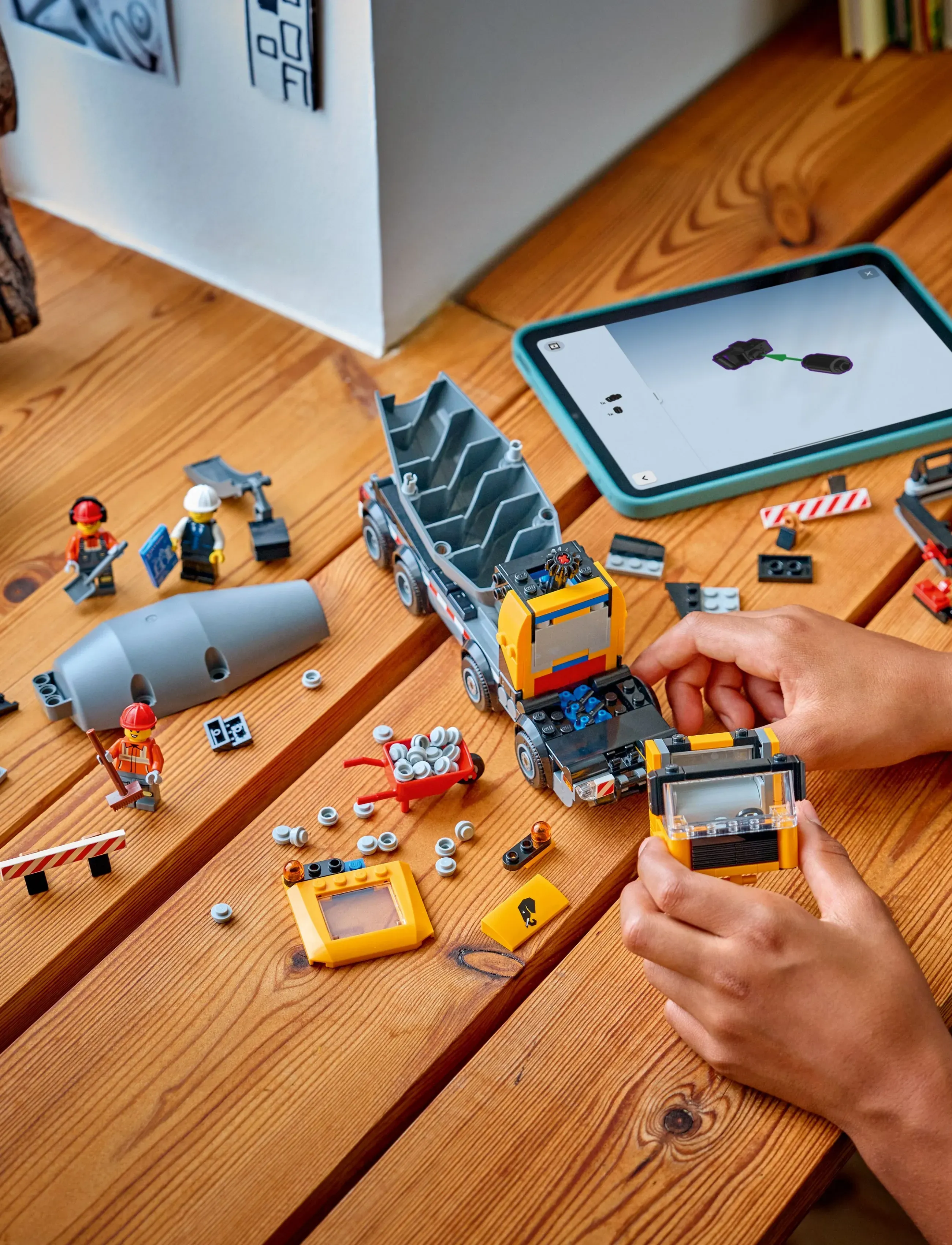 LEGO - City Cement Mixer Construction Toy for Kids 60478 - lego city - multi - 5