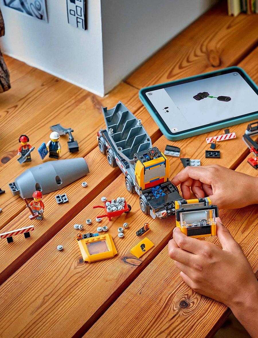 LEGO - City Cement Mixer Construction Toy for Kids 60478 - lego city - multi - 5