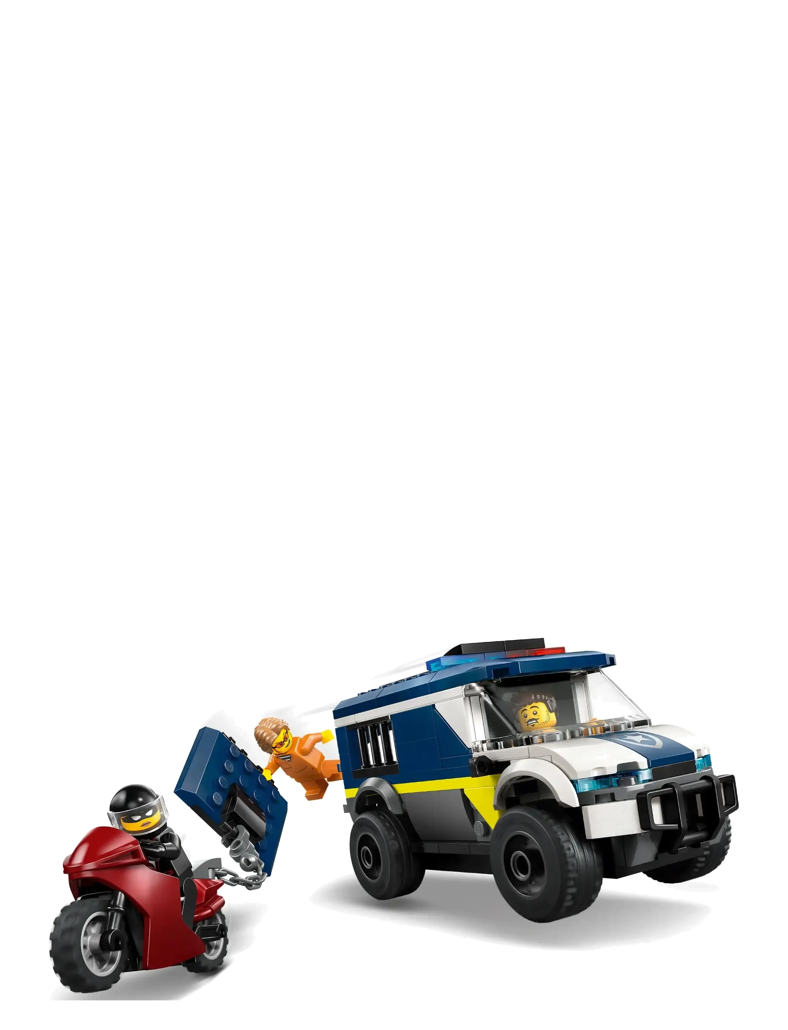 LEGO - City Police Prisoner Transport Van Building Toy 60479 - lego city - multi - 1
