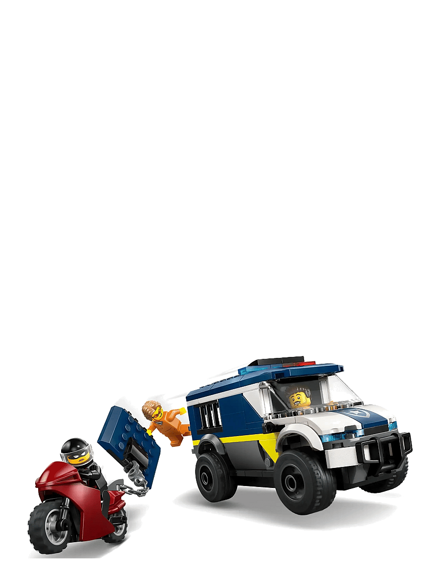 LEGO - City Police Prisoner Transport Van Building Toy 60479 - lego city - multi - 1