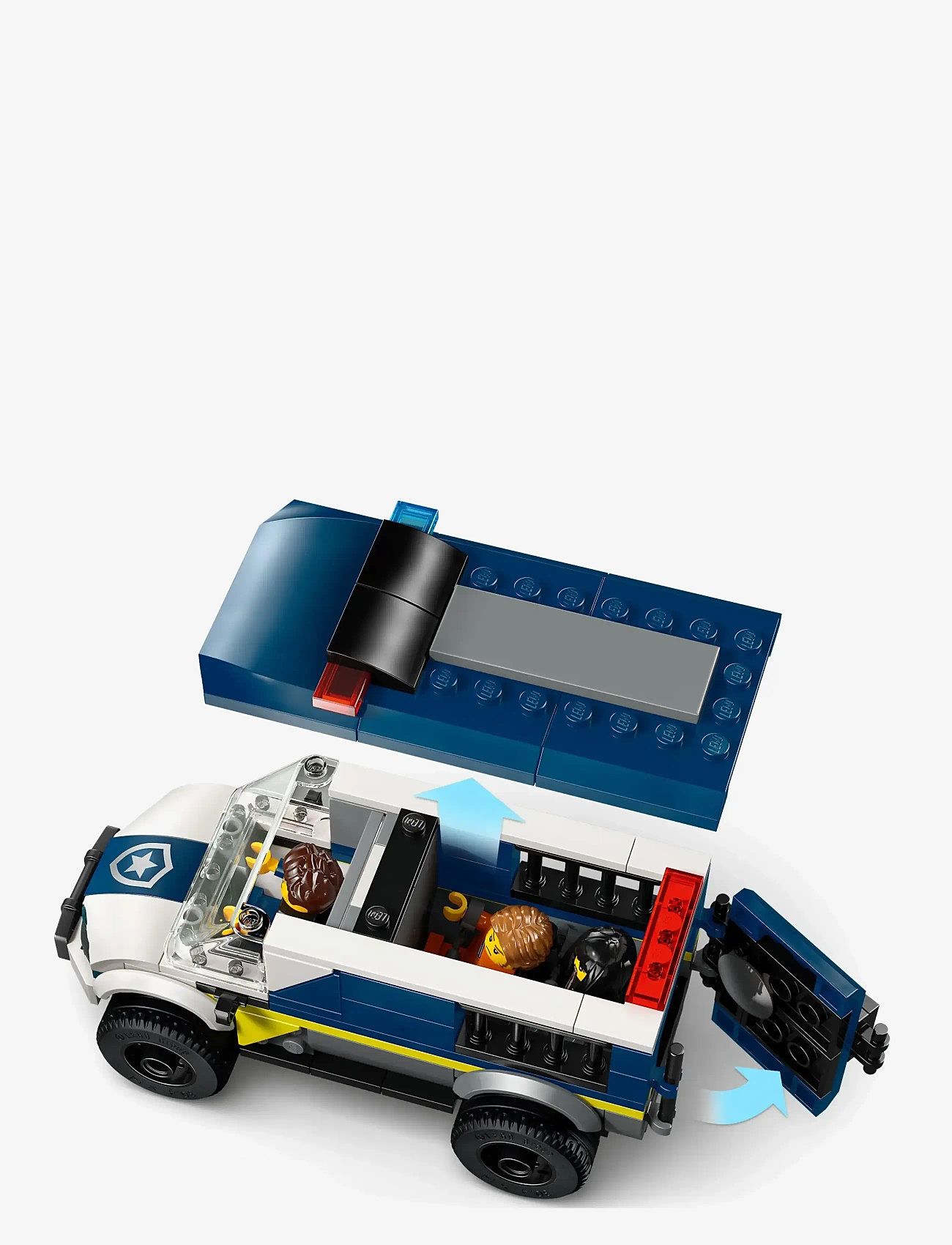 LEGO - City Police Prisoner Transport Van Building Toy 60479 - lego city - multi - 3
