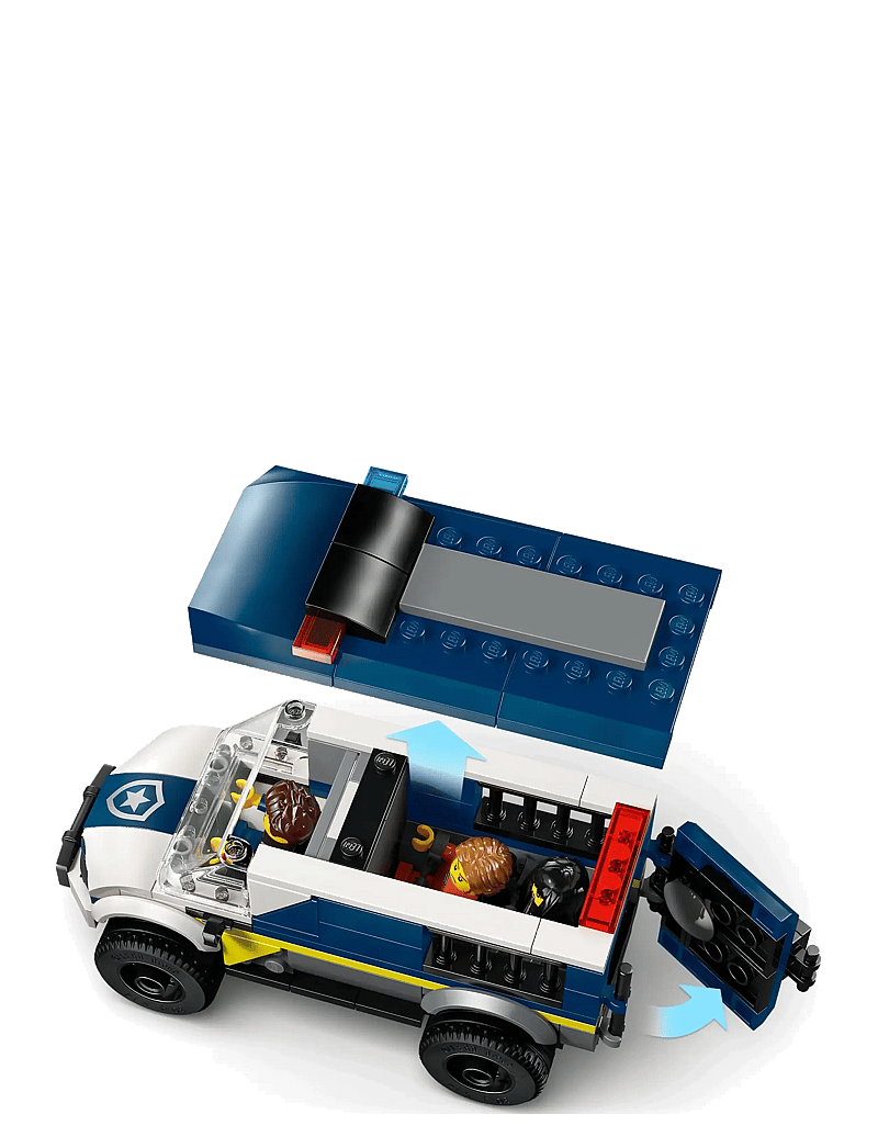 LEGO - City Police Prisoner Transport Van Building Toy 60479 - lego city - multi - 3
