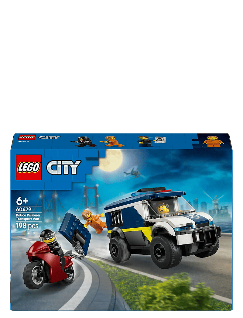 LEGO - City Police Prisoner Transport Van Building Toy 60479 - lego city - multi - 5