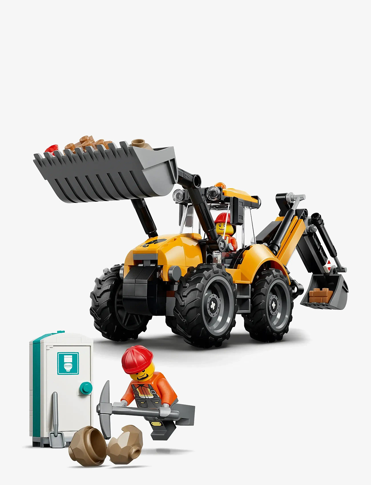 LEGO - Yellow Backhoe Loader 60480 - multi - 2