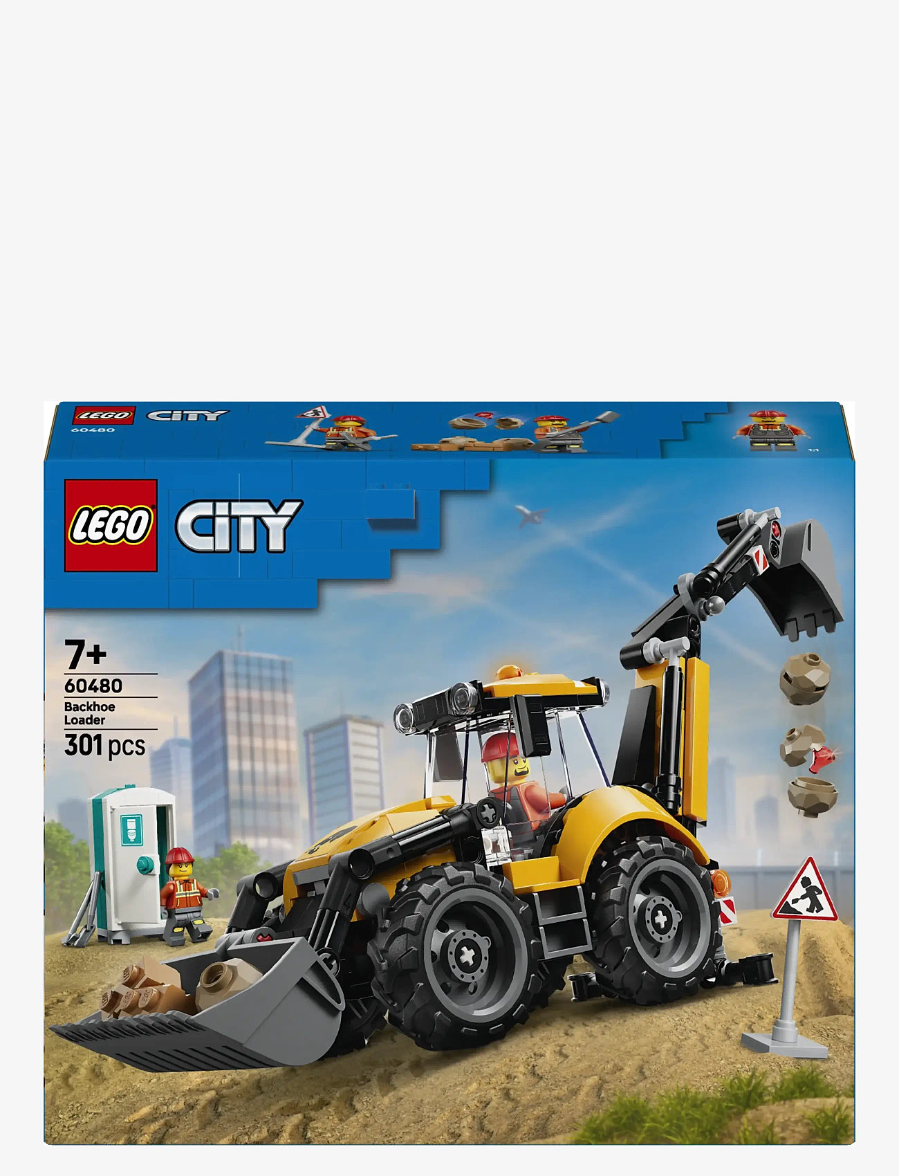 LEGO - Yellow Backhoe Loader 60480 - multi - 4