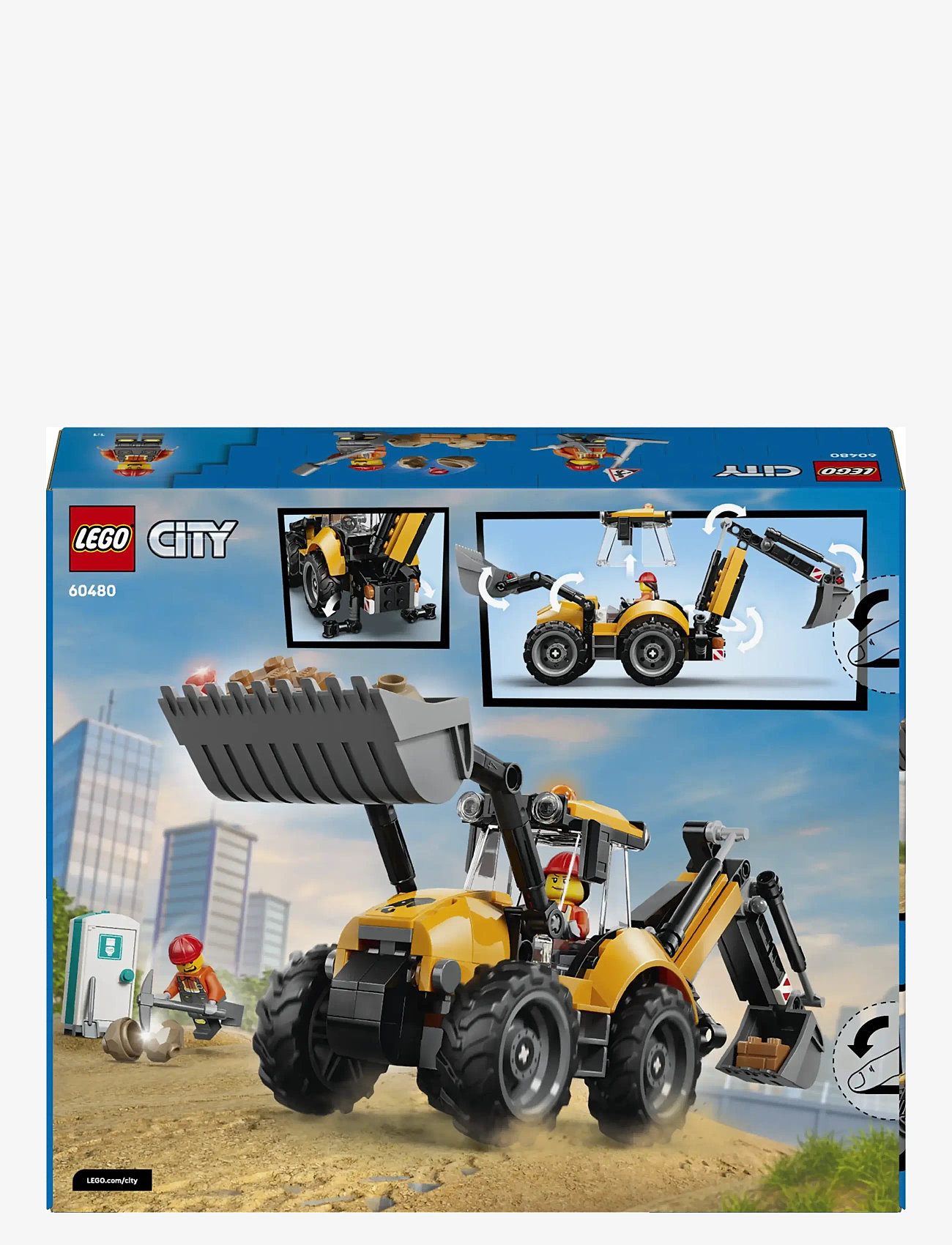 LEGO - Yellow Backhoe Loader 60480 - multi - 5