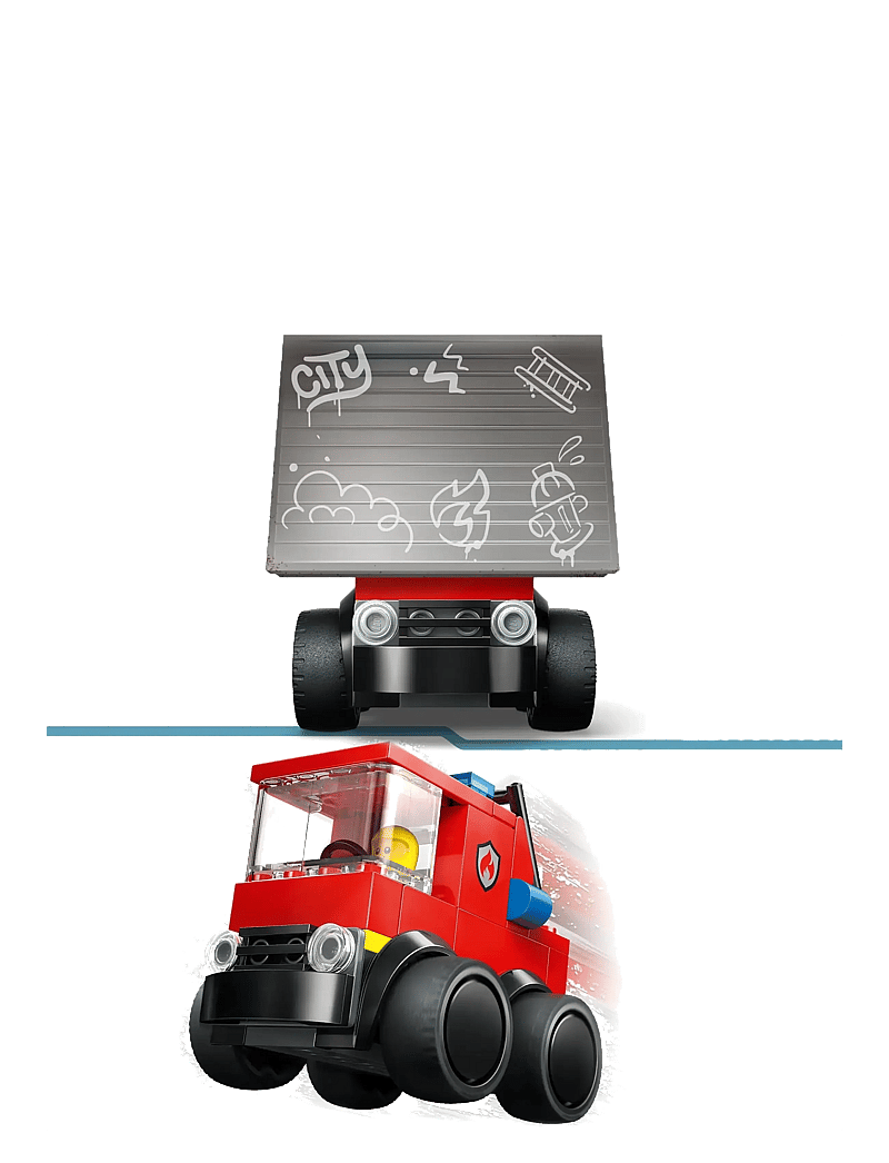 LEGO - City Rides – Fire Engine Toy Building Set 60482 - feuerwehrautos - multi - 3
