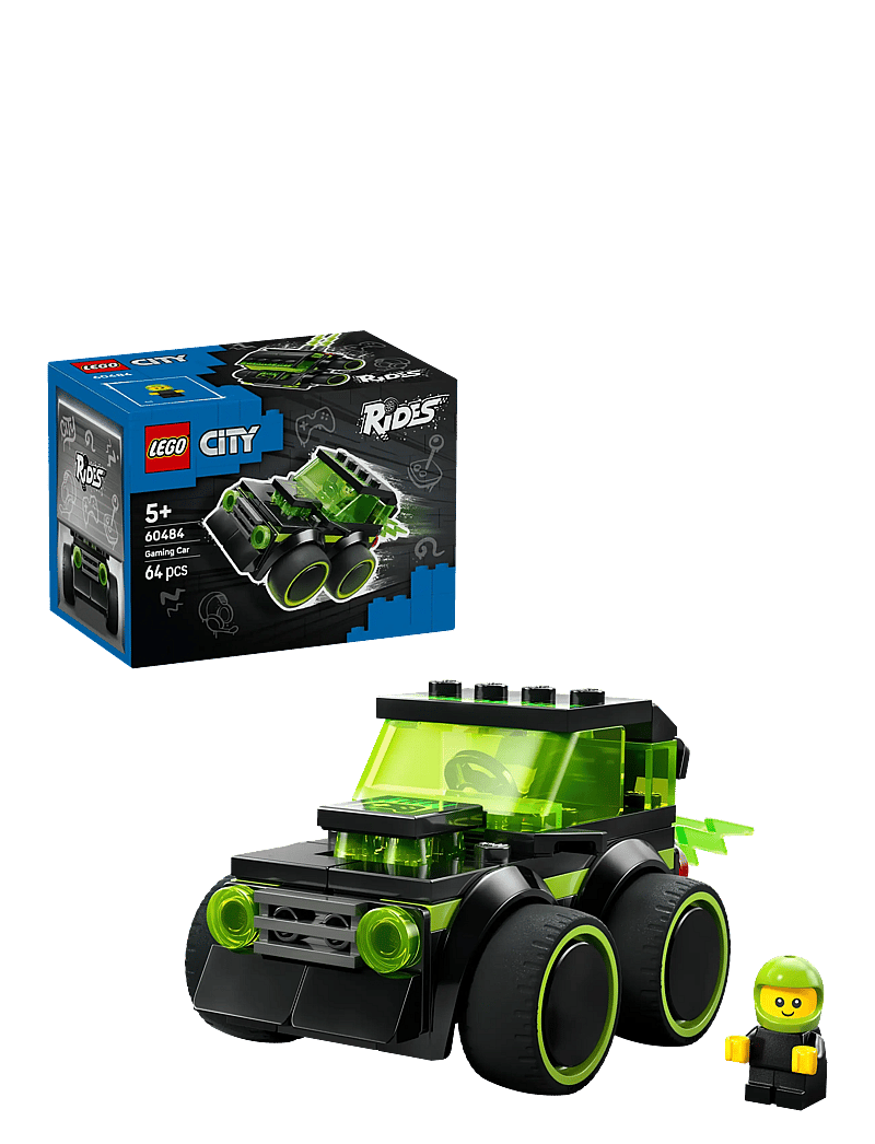 LEGO - City Rides – Gaming Race Car - Model Car Kit 60484 - lego city - multi - 0