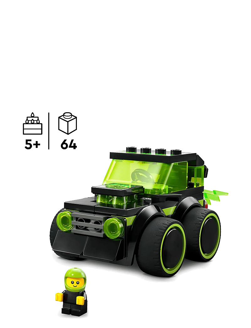 LEGO - City Rides – Gaming Race Car - Model Car Kit 60484 - lego city - multi - 1