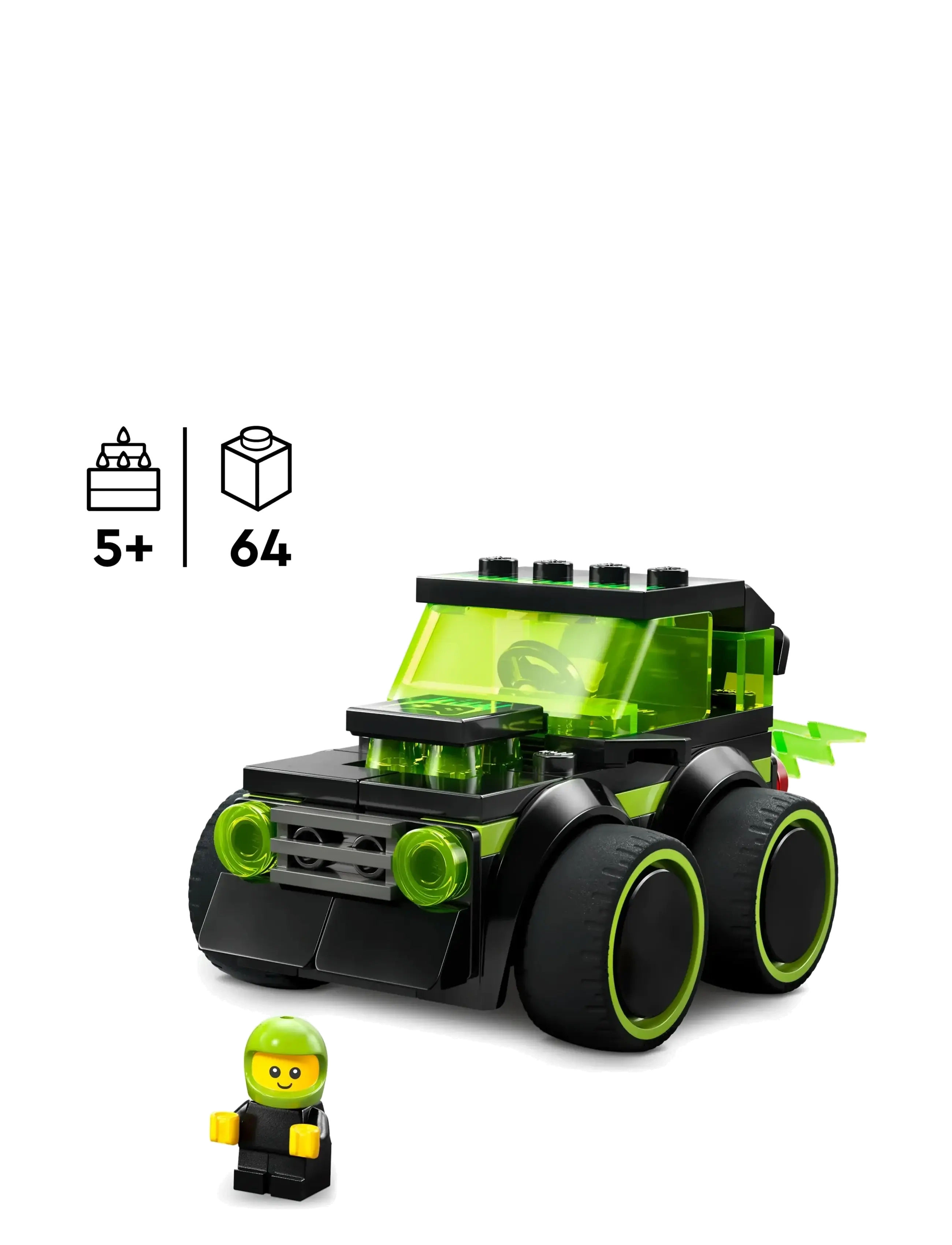 LEGO - City Rides – Gaming Race Car - Model Car Kit 60484 - lego city - multi - 1
