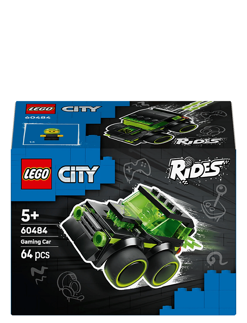 LEGO - City Rides – Gaming Race Car - Model Car Kit 60484 - lego city - multi - 5