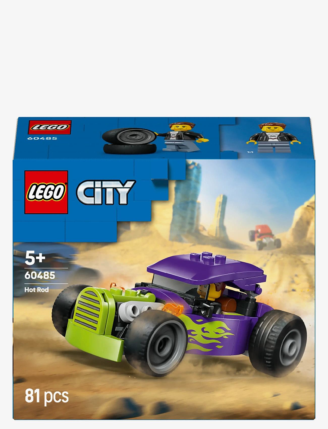 LEGO - Hotrod-bil 60485 - lego city - multi - 5