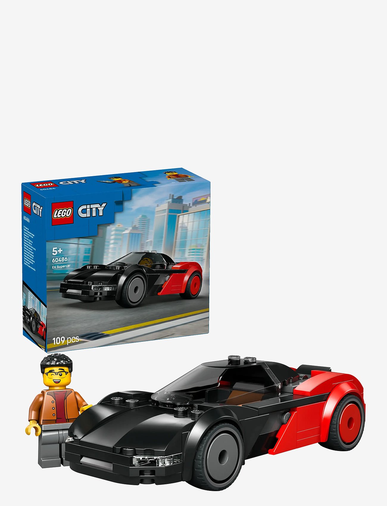 LEGO | City Ev Supercar Toy Building Kit And Minifigure 60486 | ONE SIZE