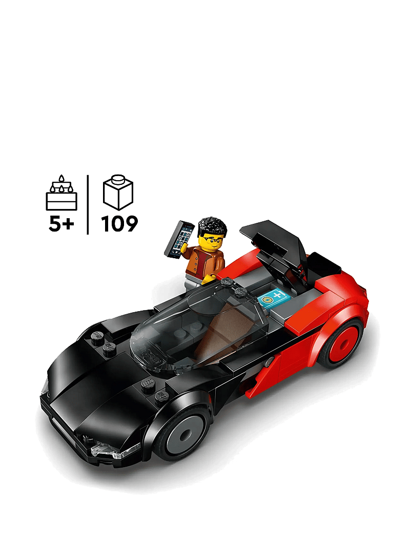 LEGO - City EV Supercar Toy Building Kit and Minifigure 60486 - lego city - multi - 1