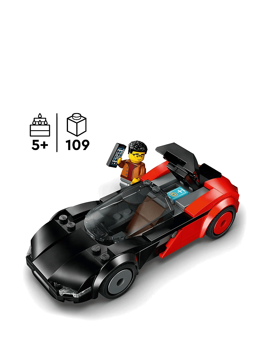 LEGO - City EV Supercar Toy Building Kit and Minifigure 60486 - lego city - multi - 1