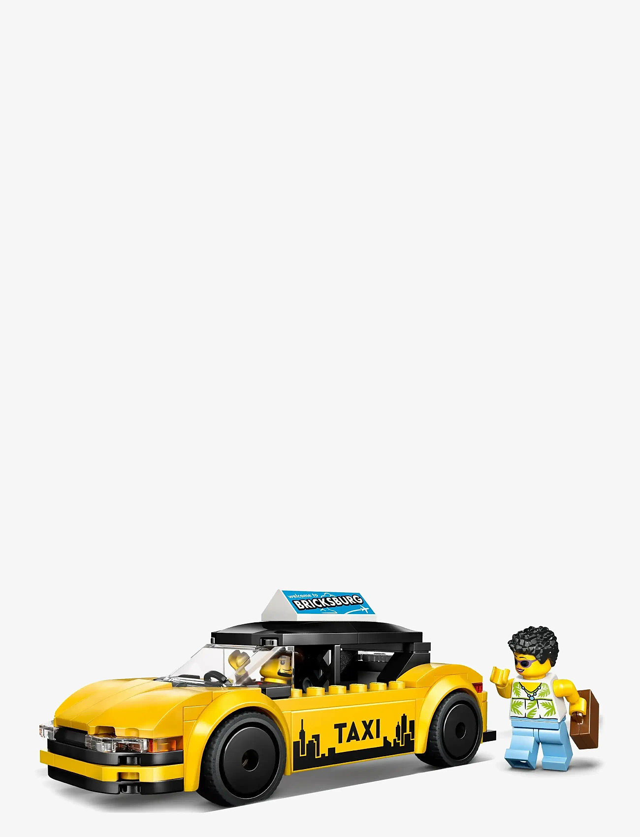 LEGO - Gul taxi 60487 - lego city - multi - 1