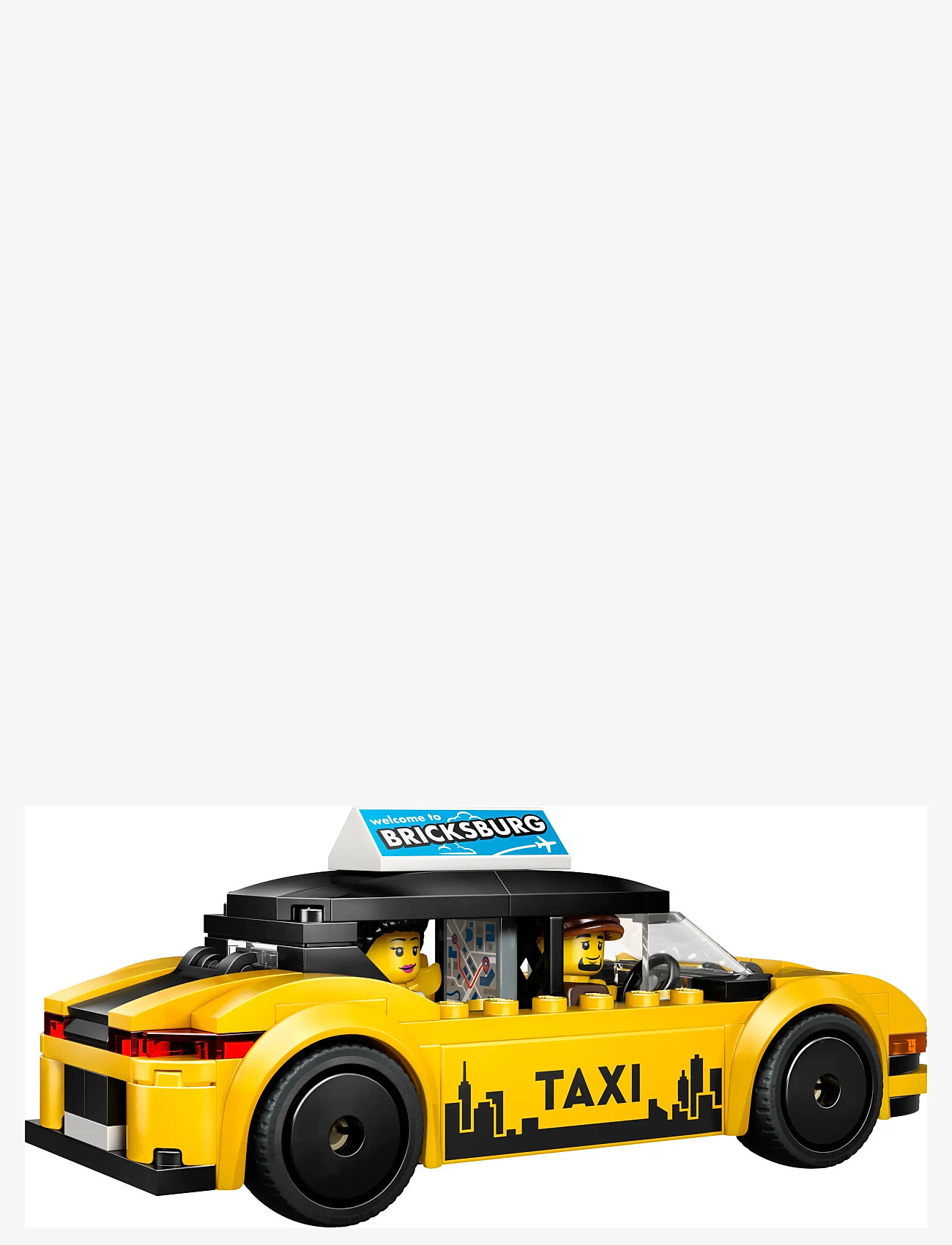 LEGO - Gul taxi 60487 - lego city - multi - 2