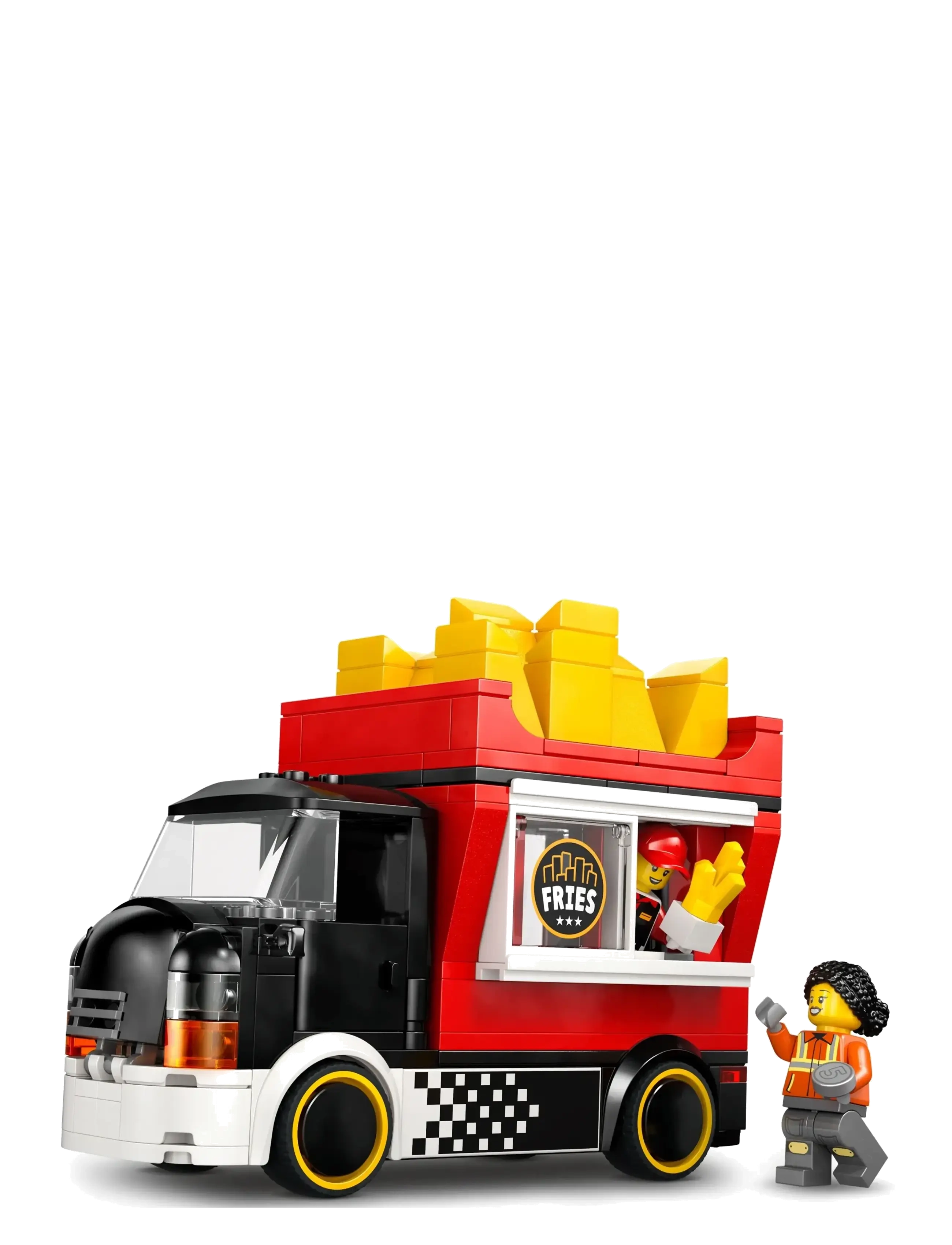 LEGO - City Fries Food Truck - Toy Building Set 60488 - lego city - multi - 1