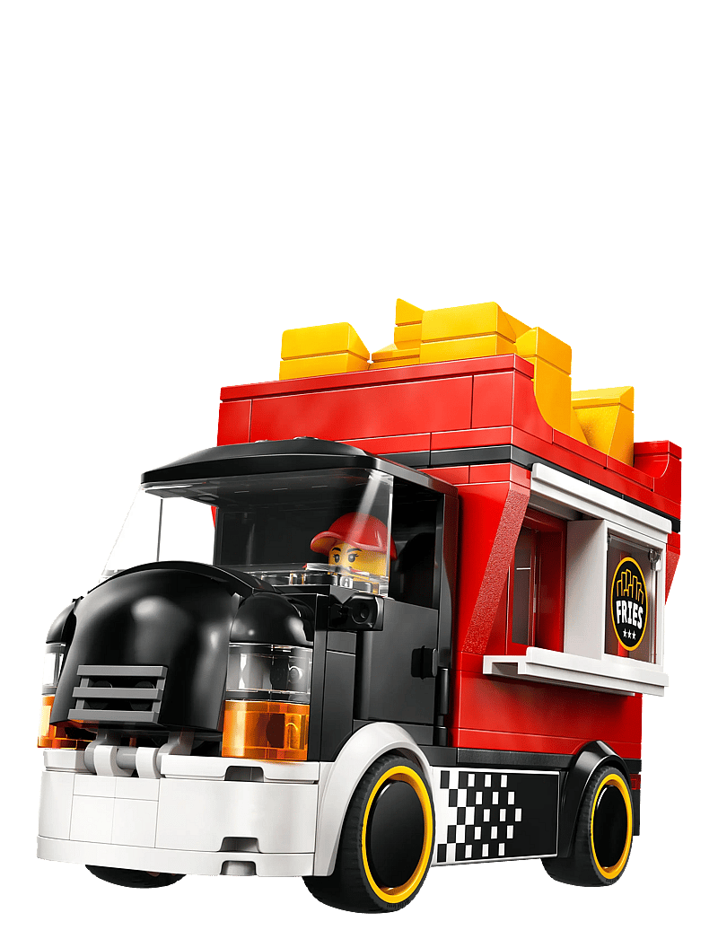 LEGO - City Fries Food Truck - Toy Building Set 60488 - lego city - multi - 2