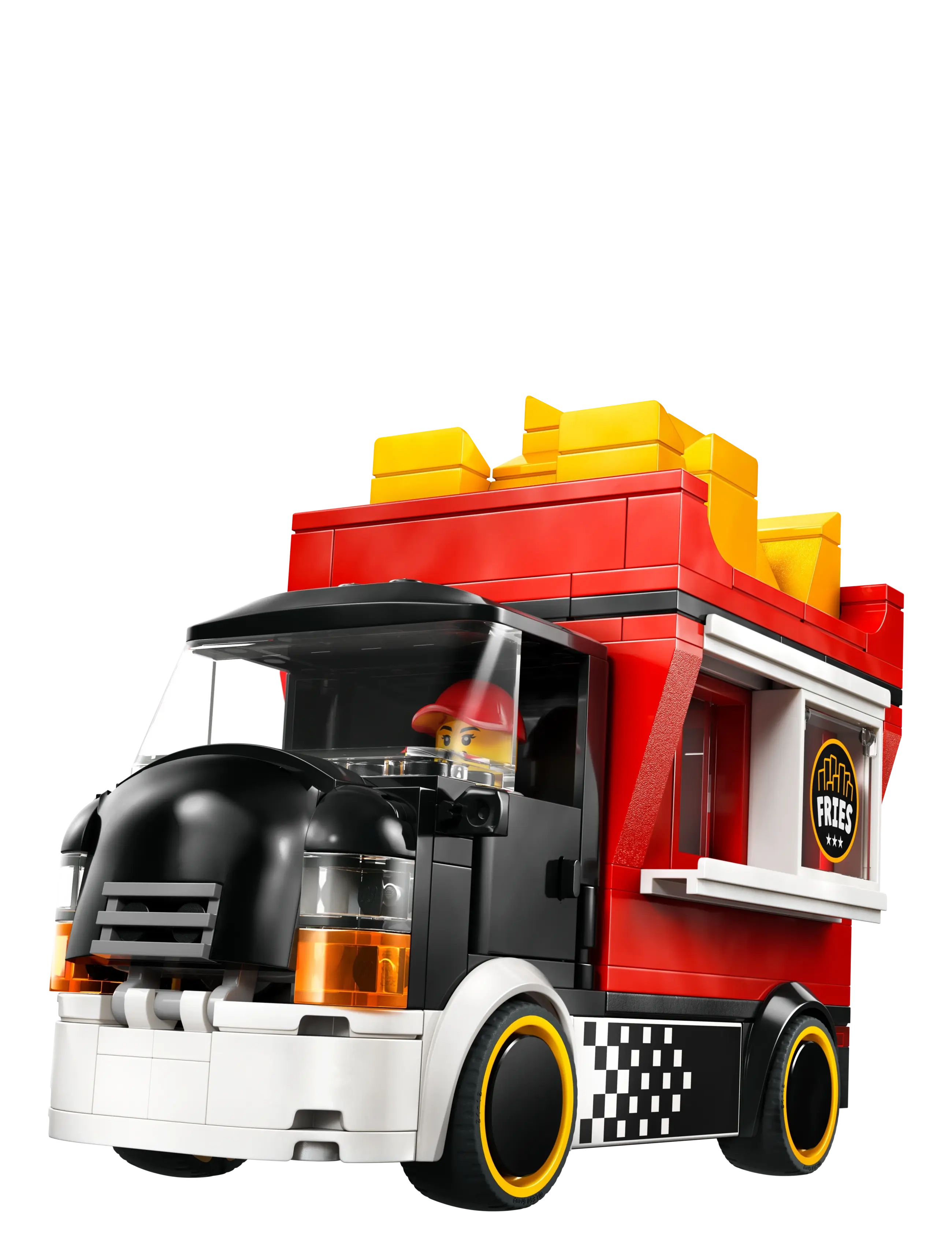 LEGO - City Fries Food Truck - Toy Building Set 60488 - lego city - multi - 2