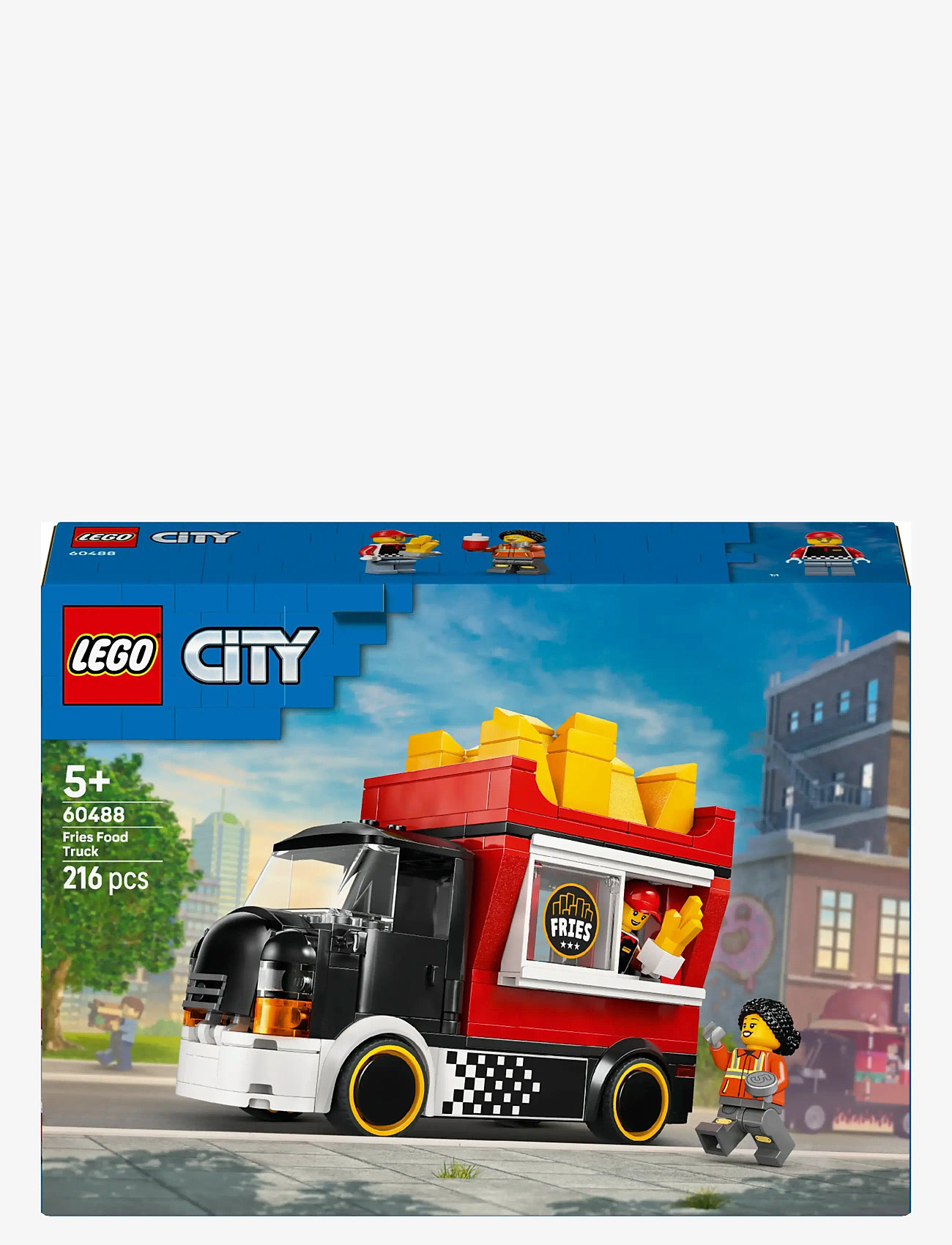 LEGO - City Fries Food Truck - Toy Building Set 60488 - lego city - multi - 5