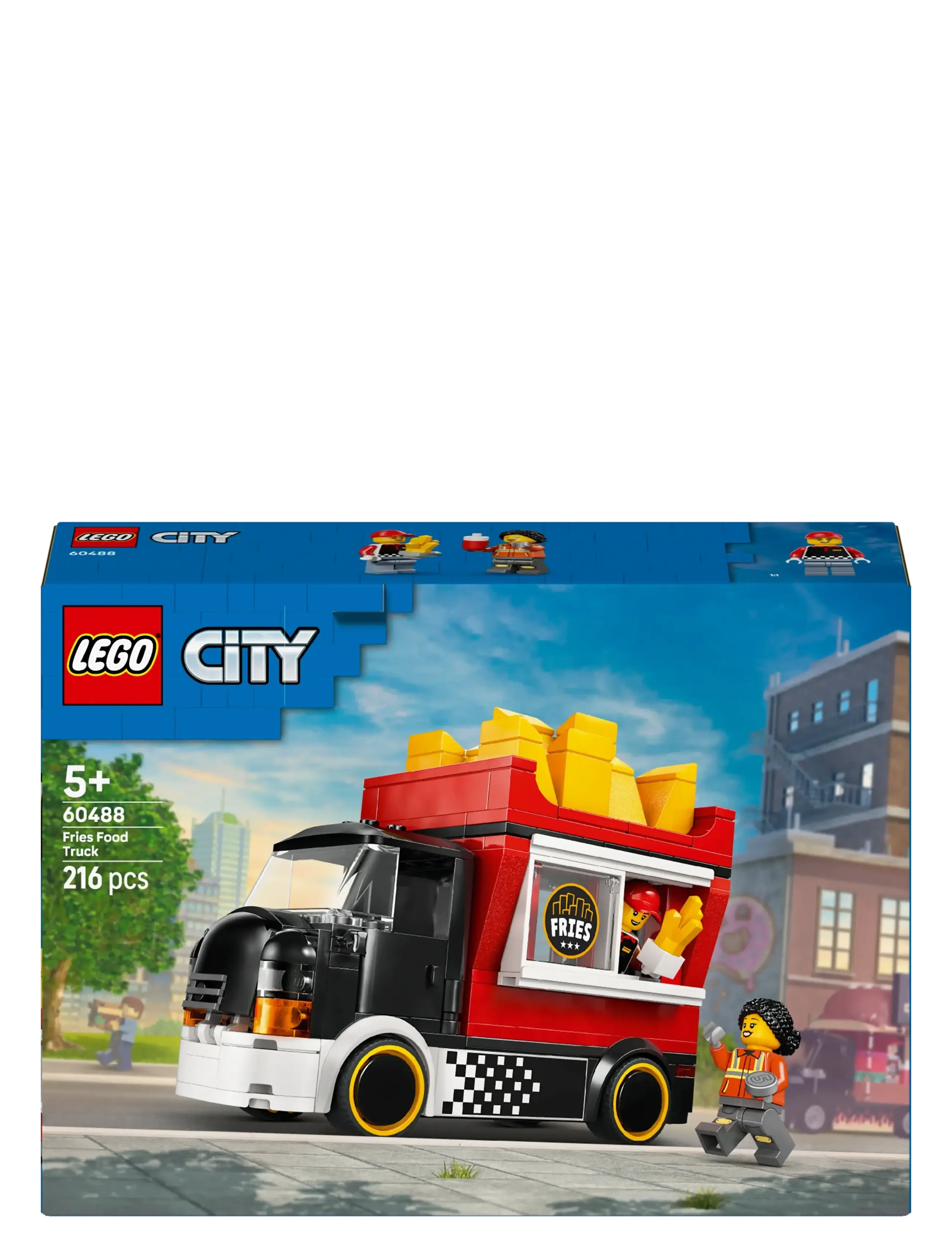 LEGO - City Fries Food Truck - Toy Building Set 60488 - lego city - multi - 5