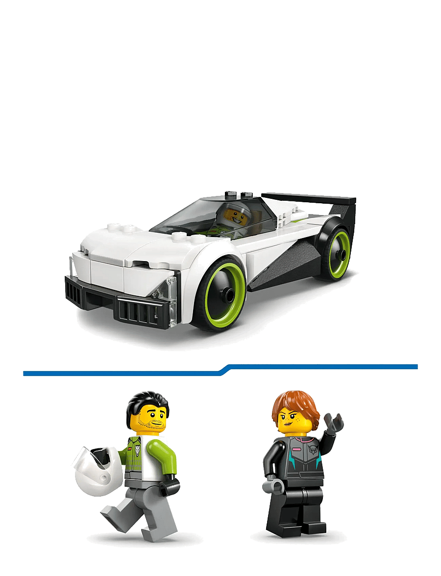 LEGO - City Jet vs. Car – Toy Cars and Jet Toy Playset - 60489 - lego city - multi - 4