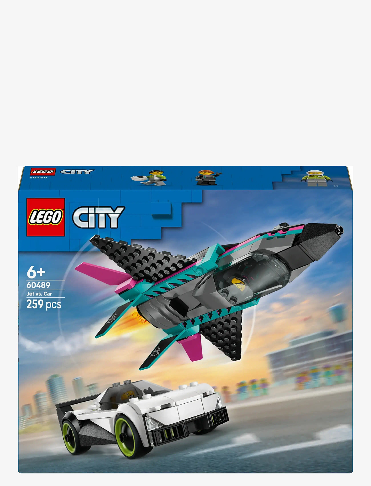 LEGO - Jetfly mod racerbil 60489 - lego city - multi - 5
