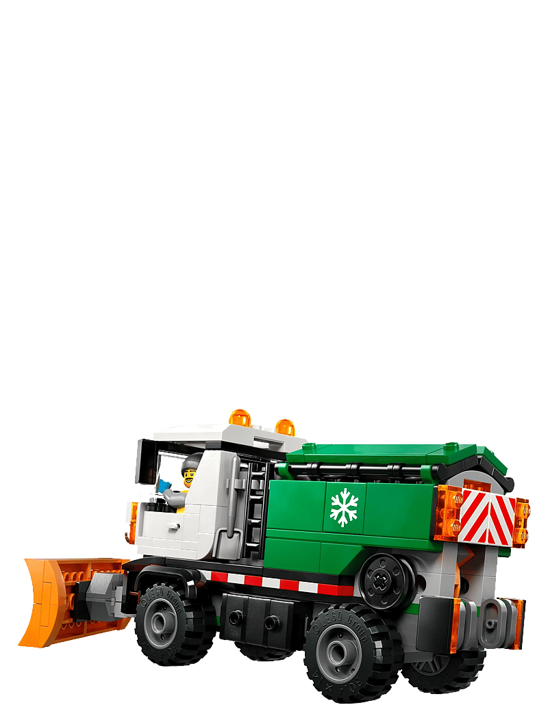LEGO - City Snowplough Truck Toy Vehicle with Minifigure 60490 - lego city - multi - 2