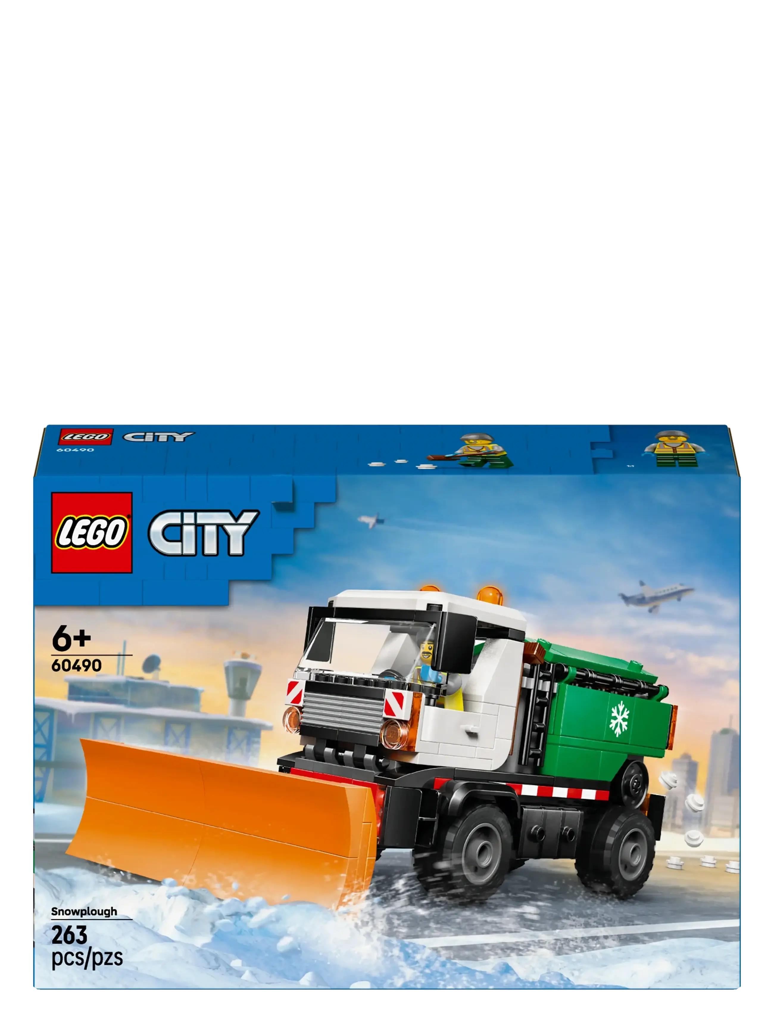 LEGO - Snöplog 60490 - lego city - multi - 5