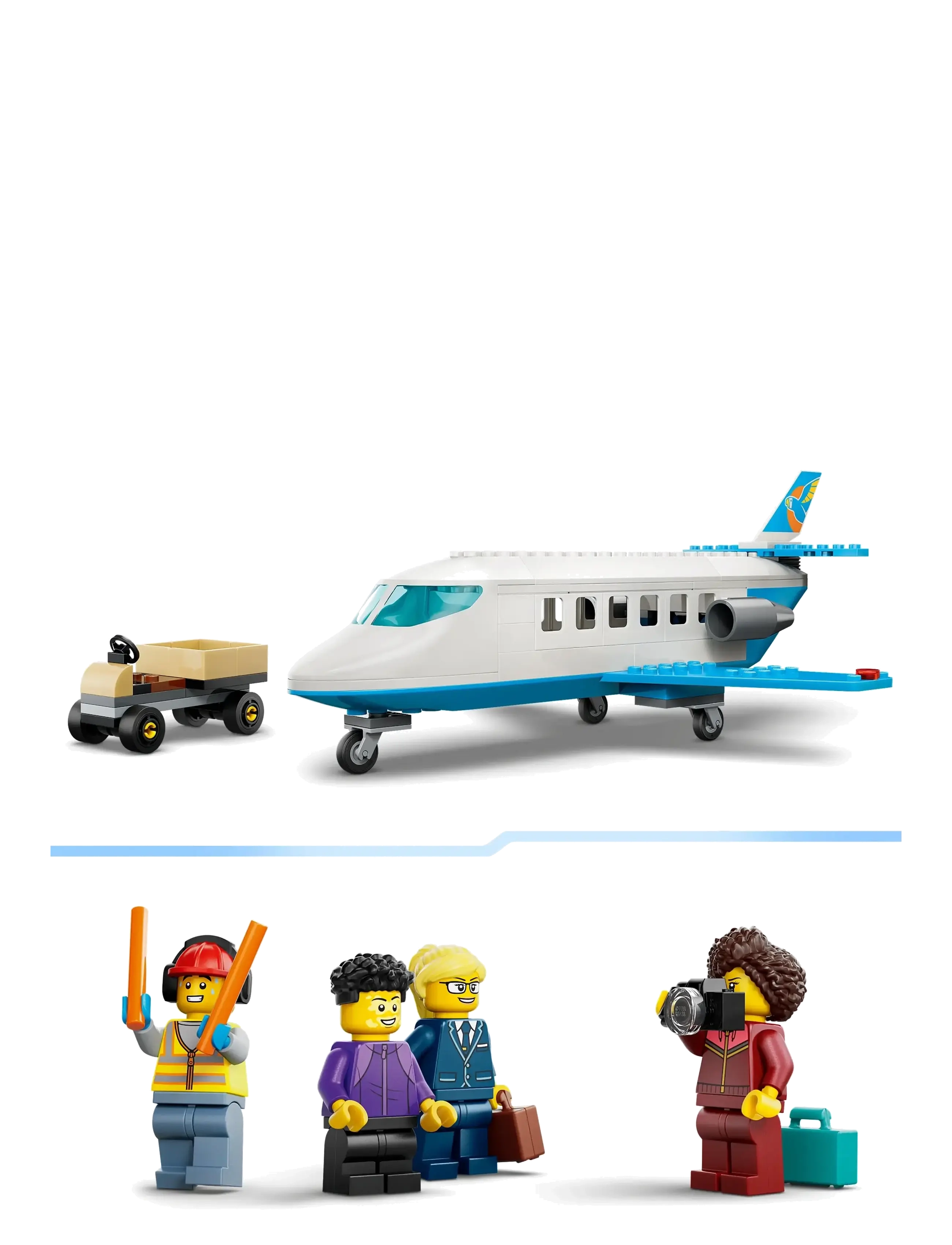 LEGO - Passenger Jet 60492 - lidmašīnas - multi - 4