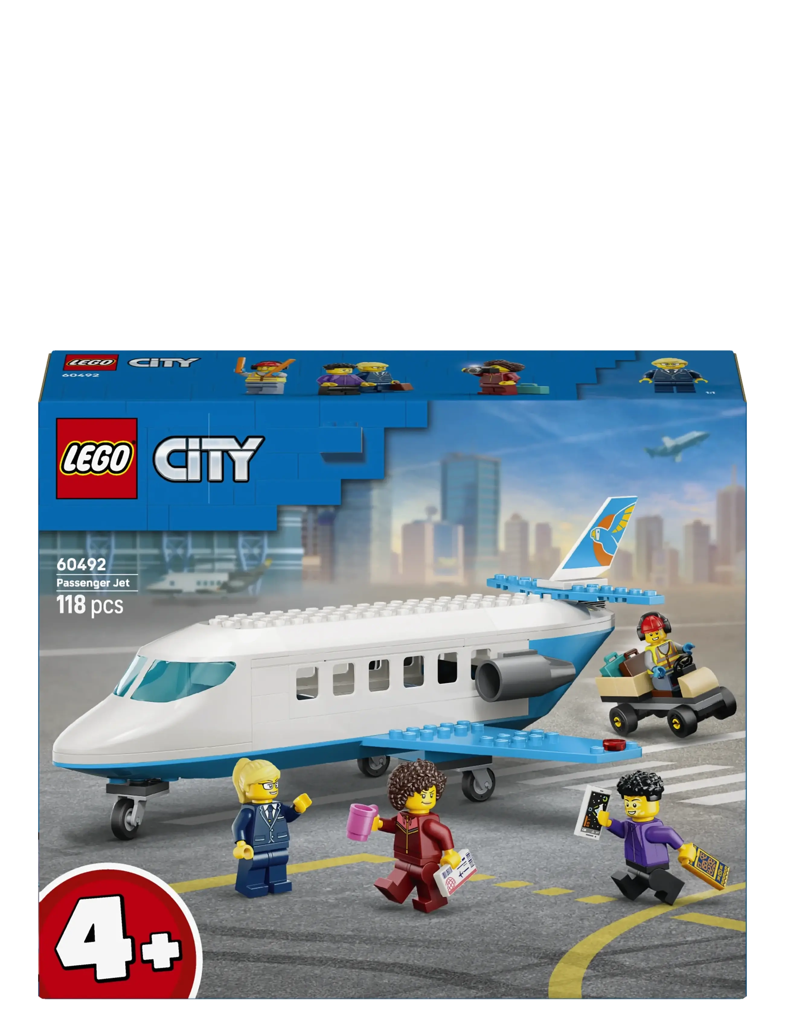 LEGO - Passenger Jet 60492 - lidmašīnas - multi - 5