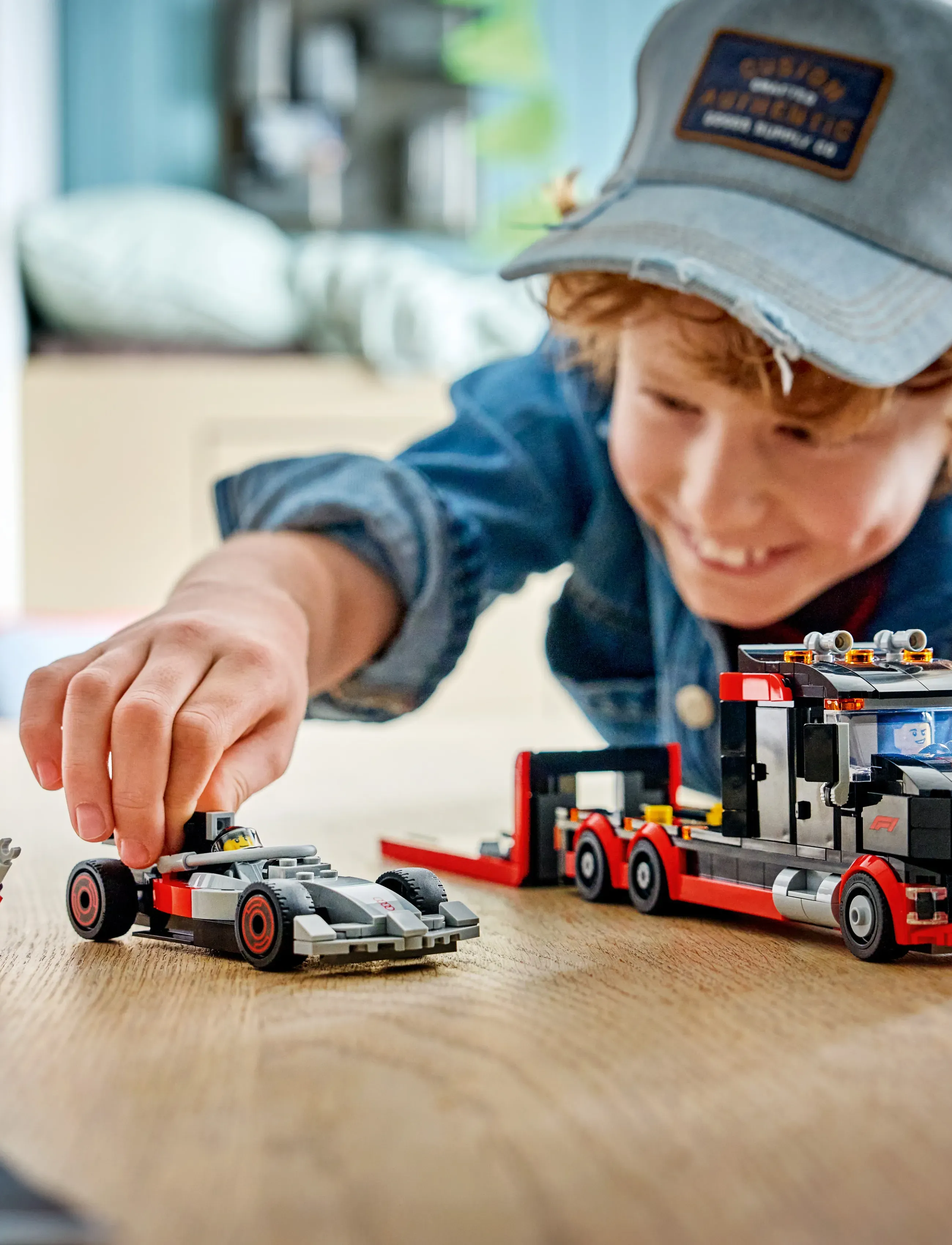 LEGO - City Display Truck with Audi Race Car Toy 60493 - lego city - multi - 5