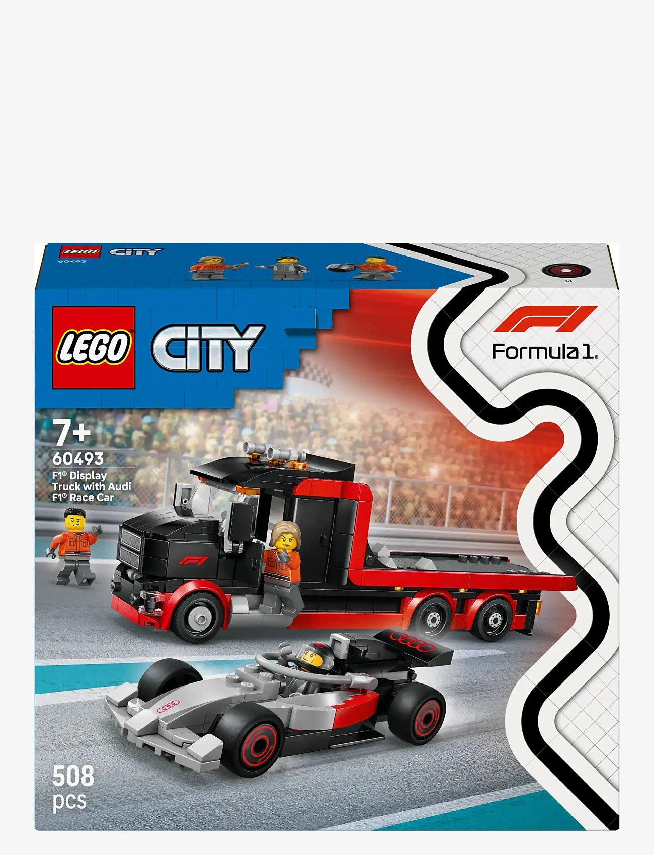 LEGO - F1®-udstillingstruck med Audi F1®-racerbil 60493 - lego city - multi - 2