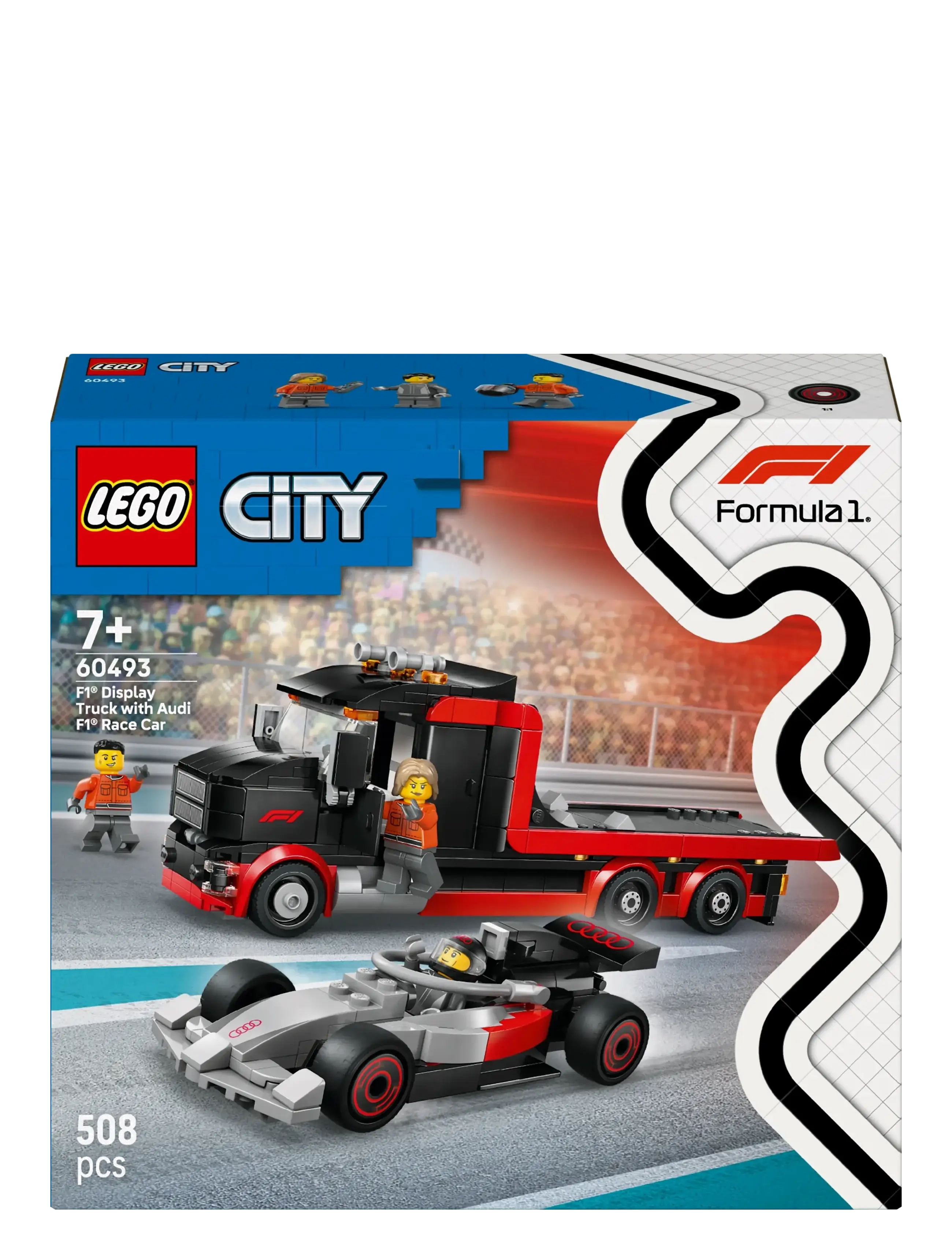 LEGO - City Display Truck with Audi Race Car Toy 60493 - lego city - multi - 2
