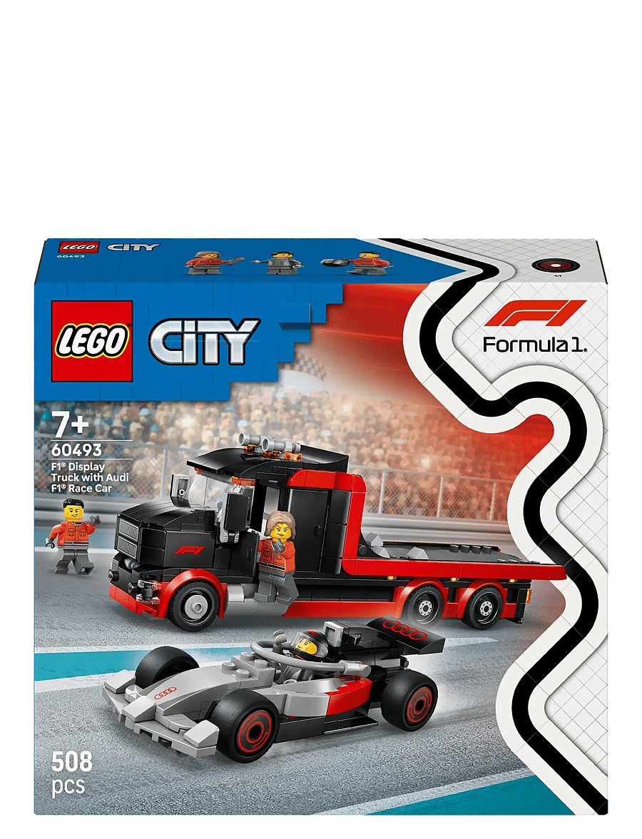 LEGO - City Display Truck with Audi Race Car Toy 60493 - lego city - multi - 2