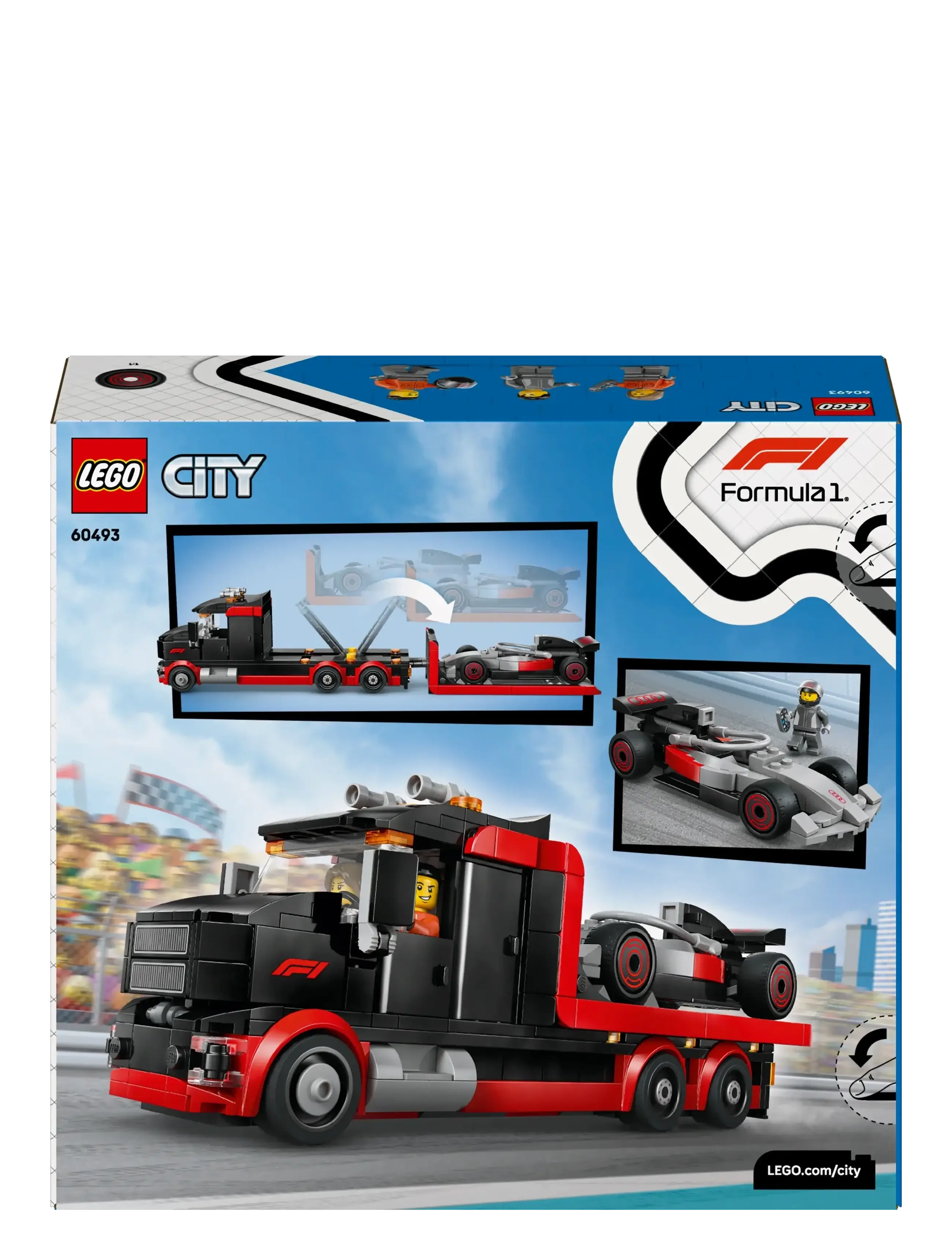 LEGO - City Display Truck with Audi Race Car Toy 60493 - lego city - multi - 3