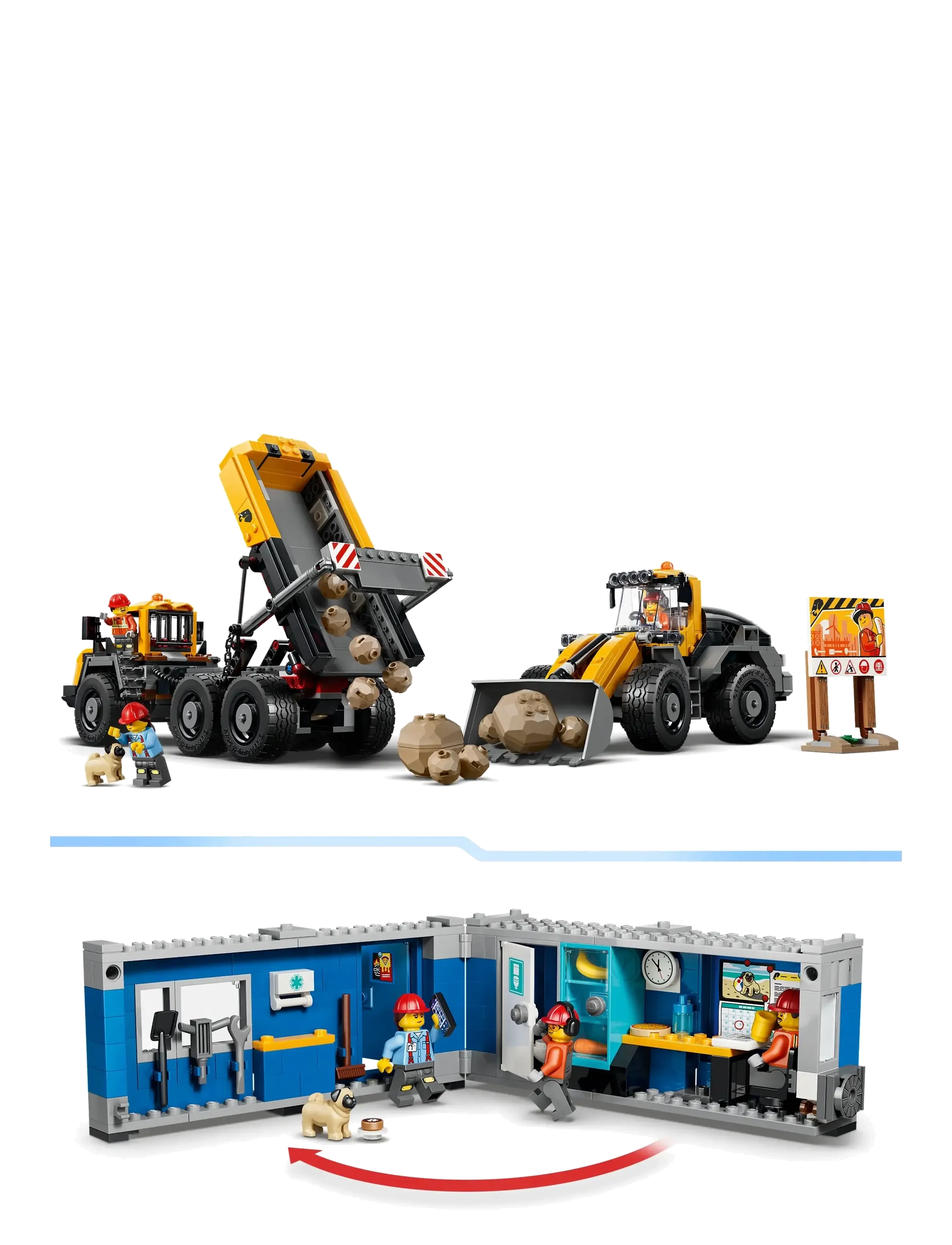 LEGO - Dump Truck & Front End Loader 60494 - lego city - multi - 2