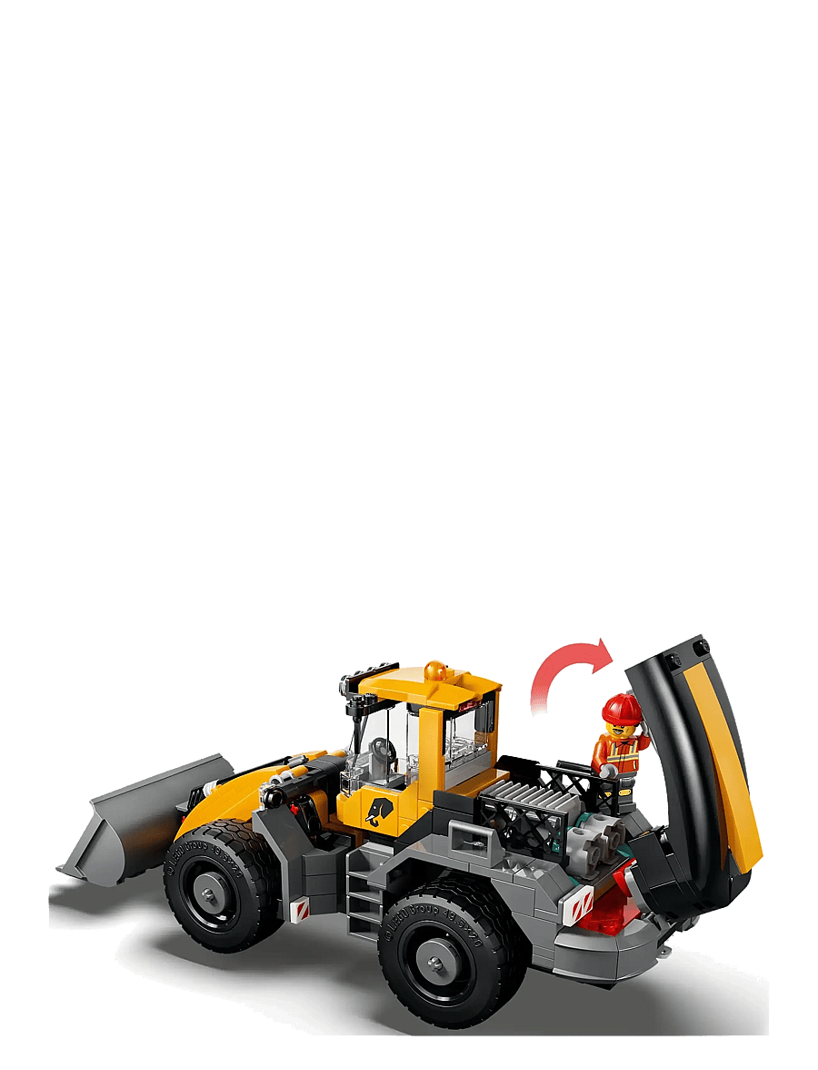 LEGO - City Dump Truck & Front End Loader - Construction Toy 60494 - lego city - multi - 3